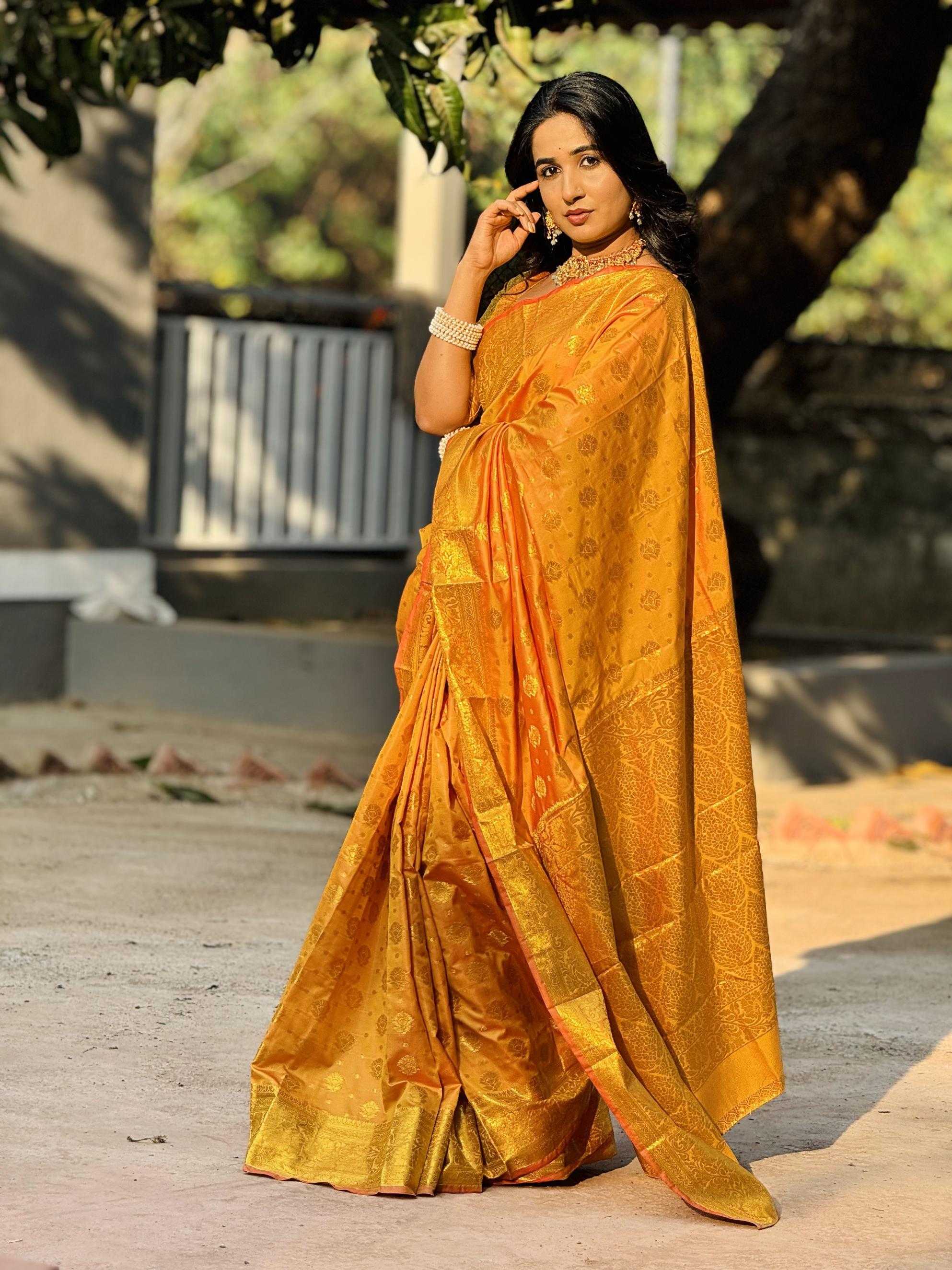 Ynf Banana Silk RIN211 Pushpa-Vol-8 Silk Sarees Wholesale Banarasi Silk Sarees Fancy Silk Sarees Banarasi Silk Sarees With Zari Work Manufacturer