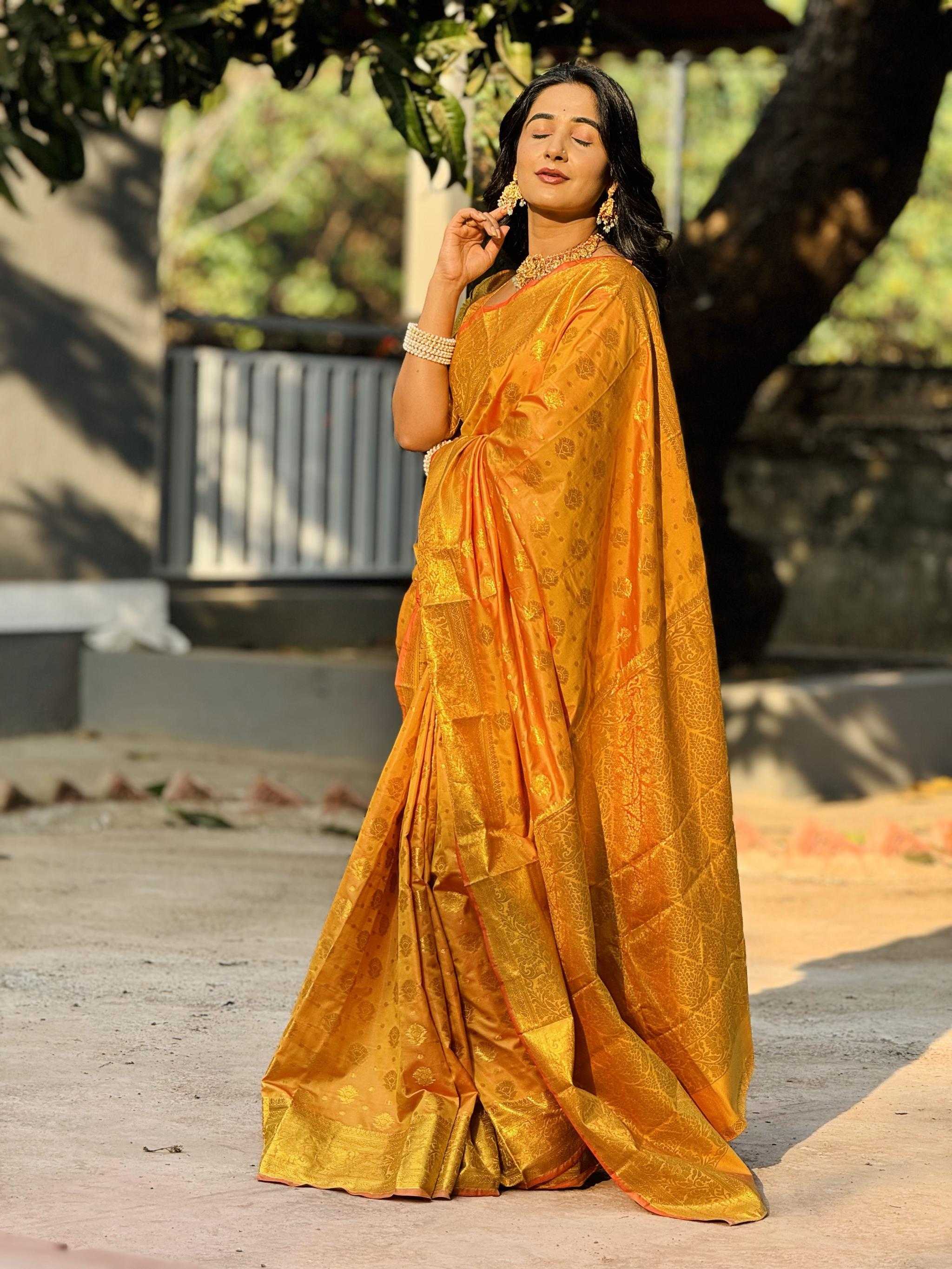 Ynf Banana Silk RIN211 Pushpa-Vol-8 Silk Sarees Wholesale Banarasi Silk Sarees Fancy Silk Sarees Banarasi Silk Sarees With Zari Work Manufacturer