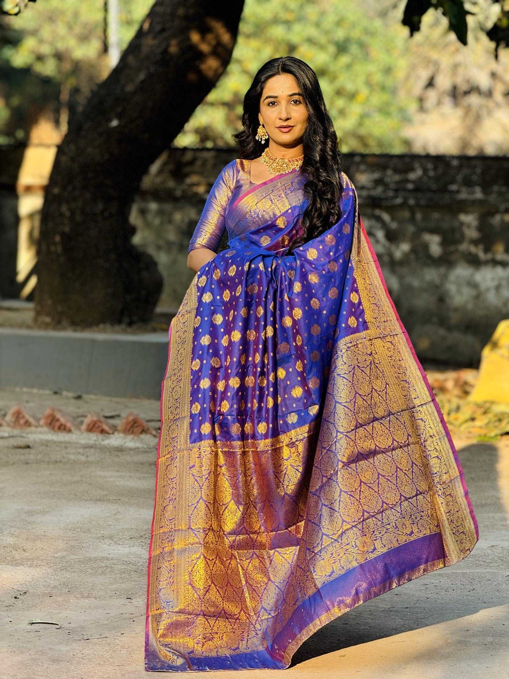 Ynf Banana Silk RIN211 Pushpa-Vol-8 Silk Sarees Wholesale Banarasi Silk Sarees Fancy Silk Sarees Banarasi Silk Sarees With Zari Work Manufacturer