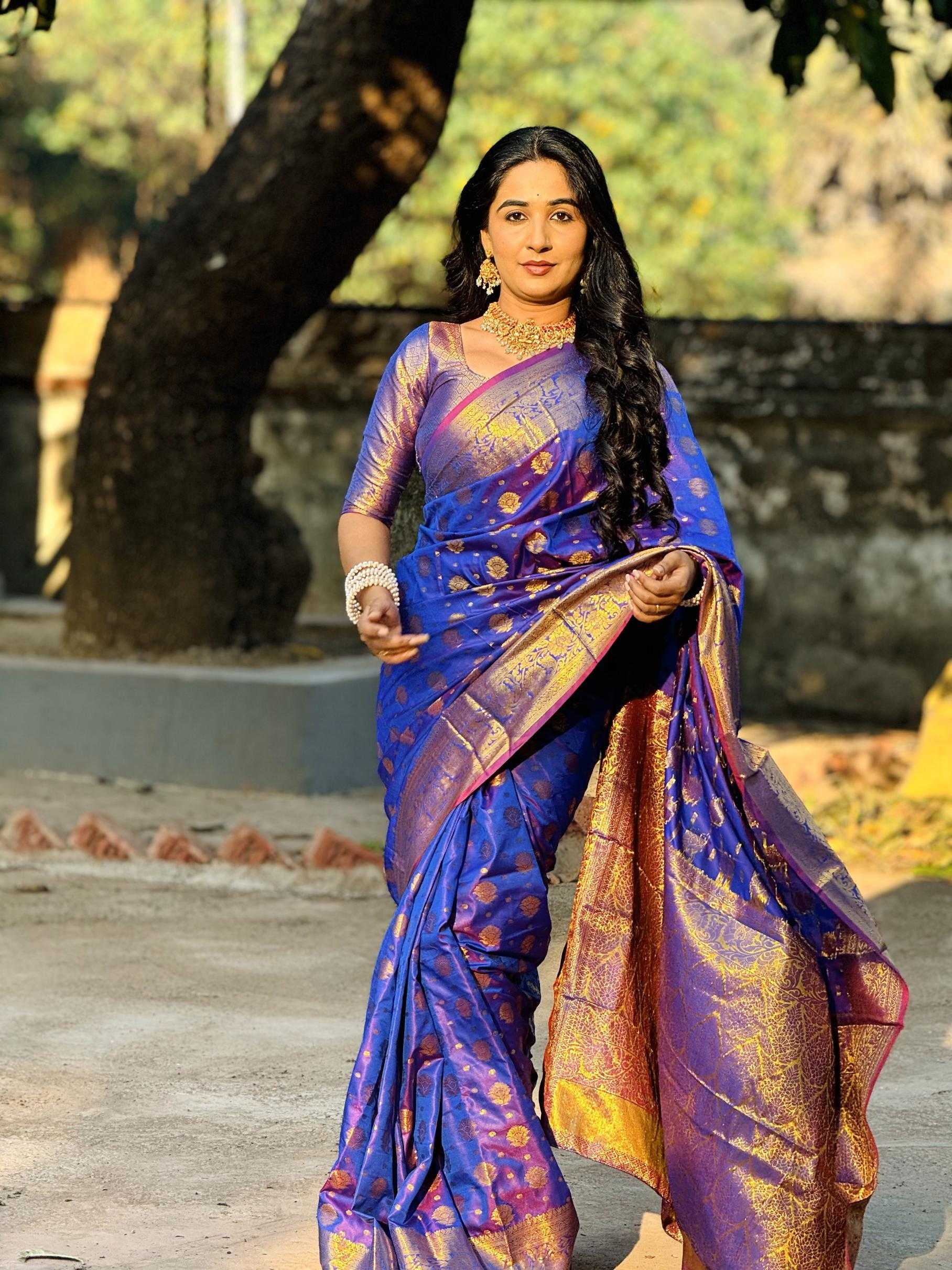 Ynf Banana Silk RIN211 Pushpa-Vol-8 Silk Sarees Wholesale Banarasi Silk Sarees Fancy Silk Sarees Banarasi Silk Sarees With Zari Work Manufacturer
