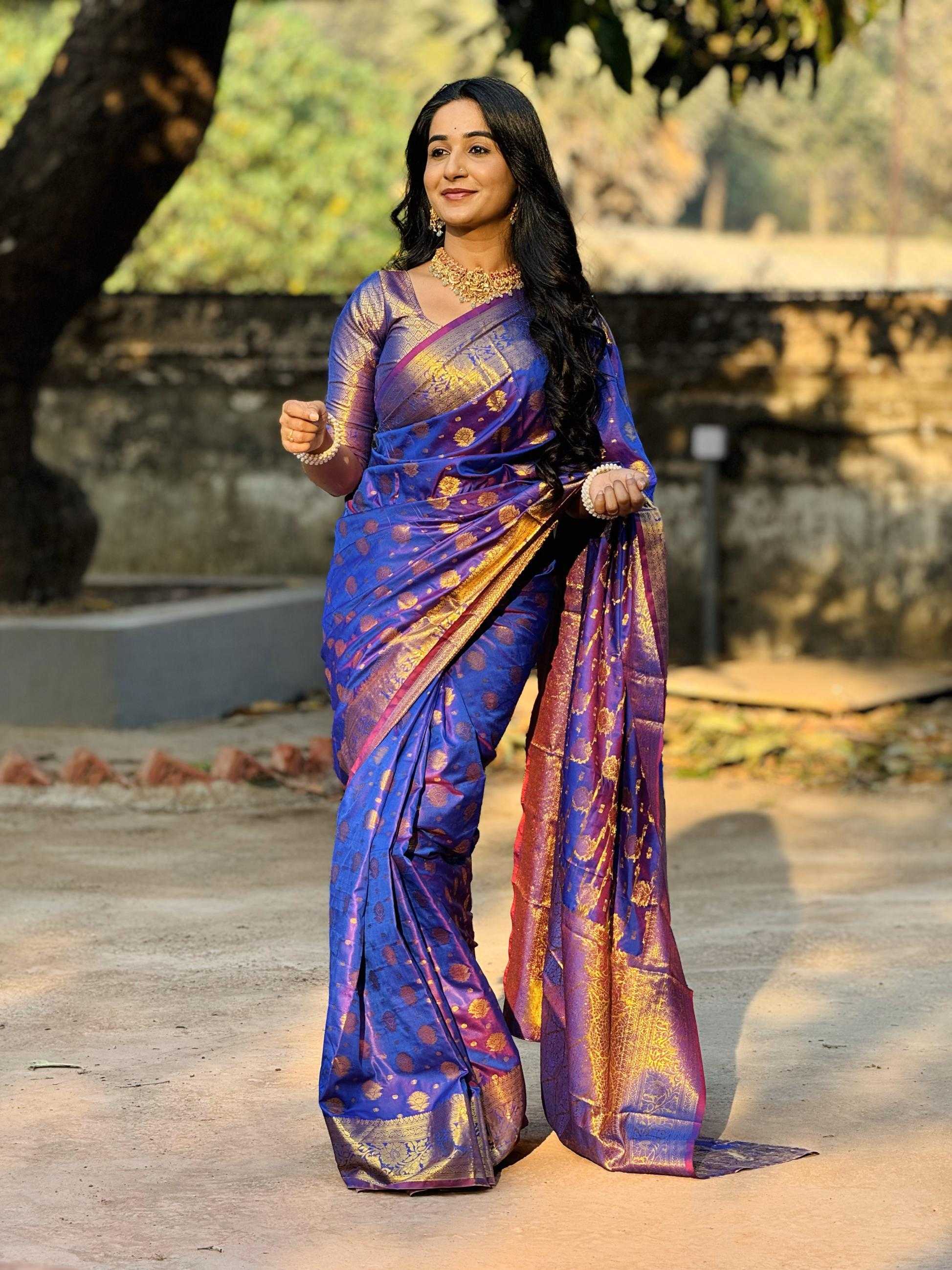 Ynf Banana Silk RIN211 Pushpa-Vol-8 Silk Sarees Wholesale Banarasi Silk Sarees Fancy Silk Sarees Banarasi Silk Sarees With Zari Work Manufacturer