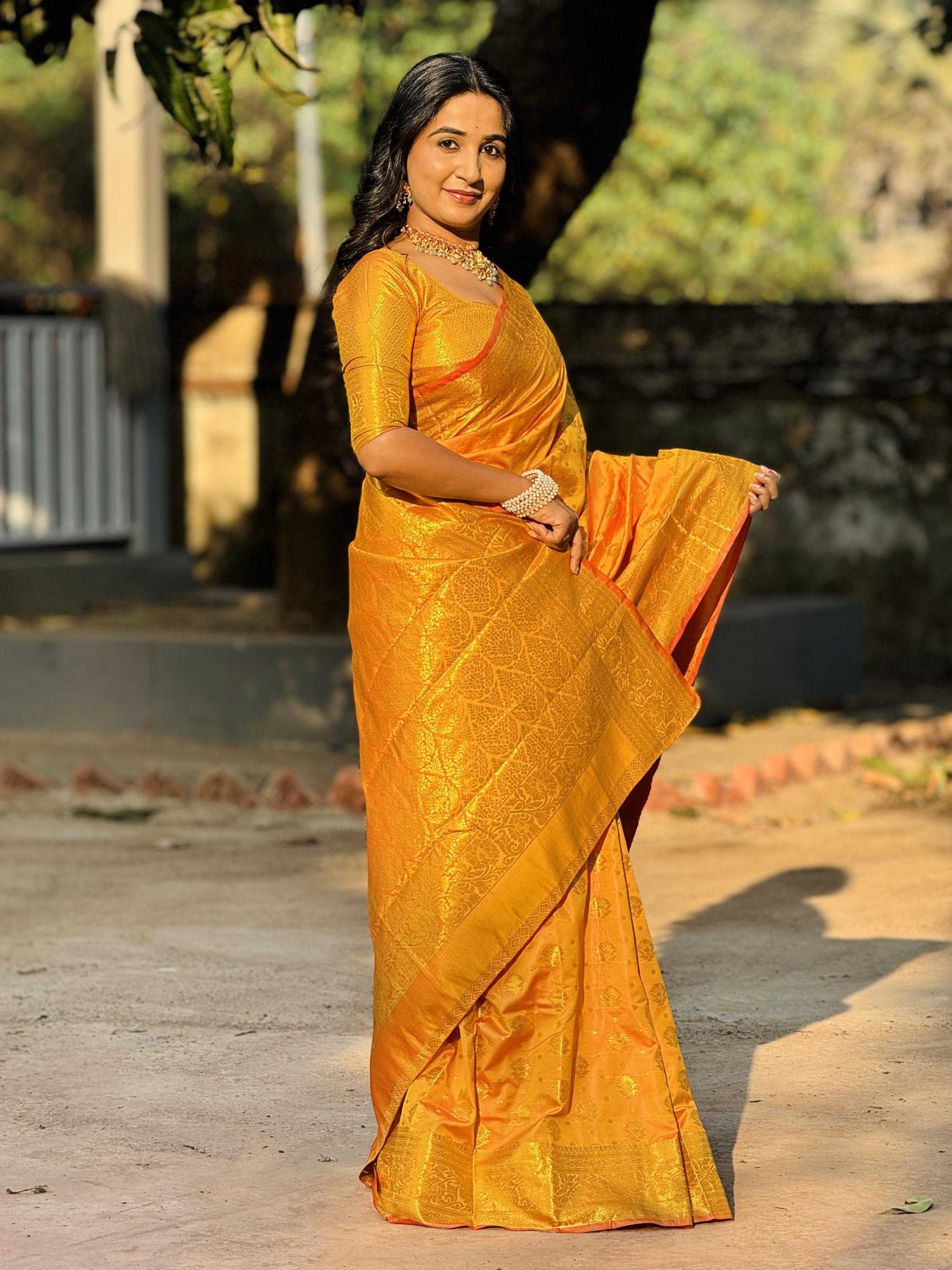 Ynf Banana Silk RIN211 Pushpa-Vol-8 Silk Sarees Wholesale Banarasi Silk Sarees Fancy Silk Sarees Banarasi Silk Sarees With Zari Work Manufacturer