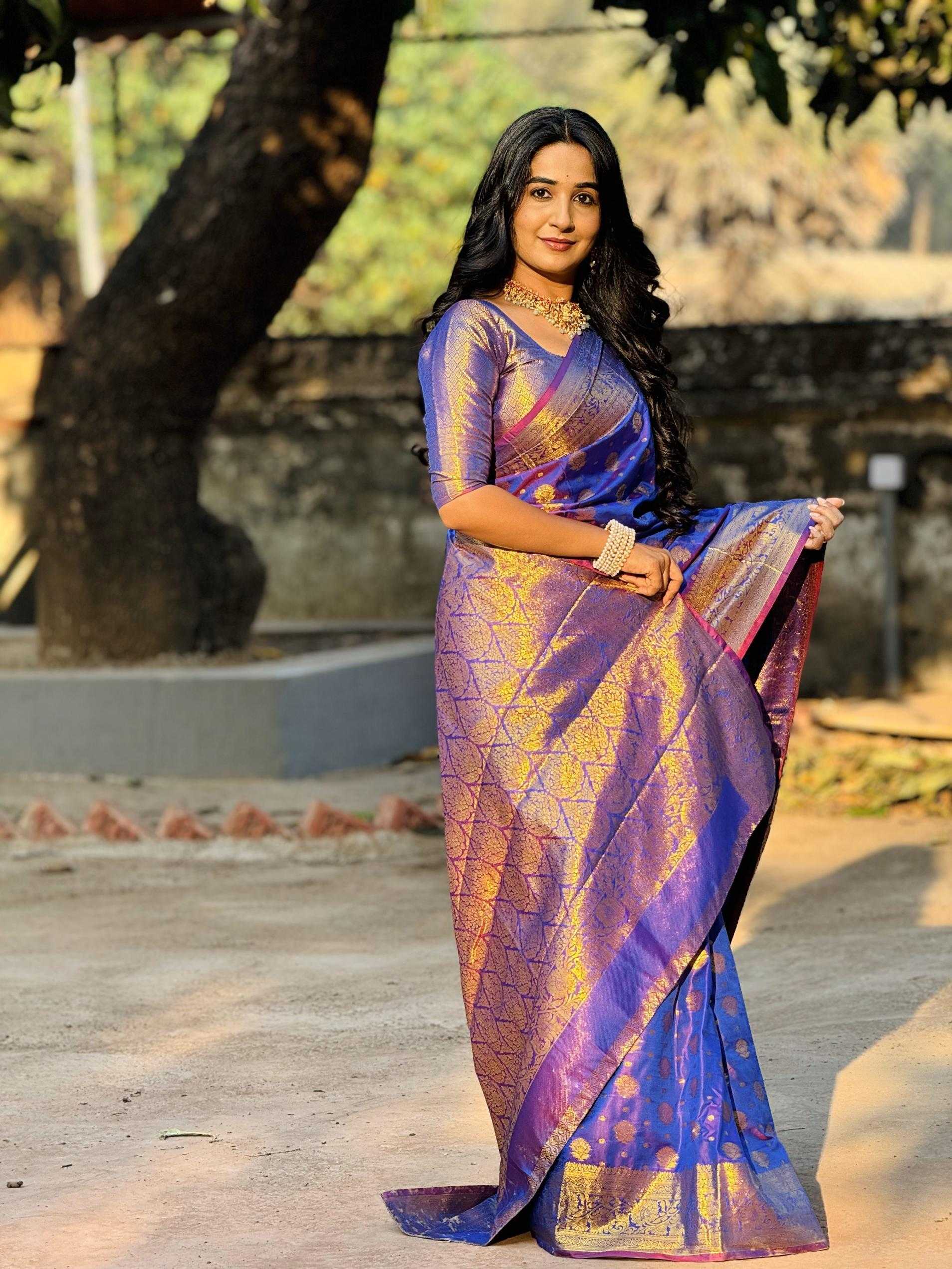 Ynf Banana Silk RIN211 Pushpa-Vol-8 Silk Sarees Wholesale Banarasi Silk Sarees Fancy Silk Sarees Banarasi Silk Sarees With Zari Work Manufacturer