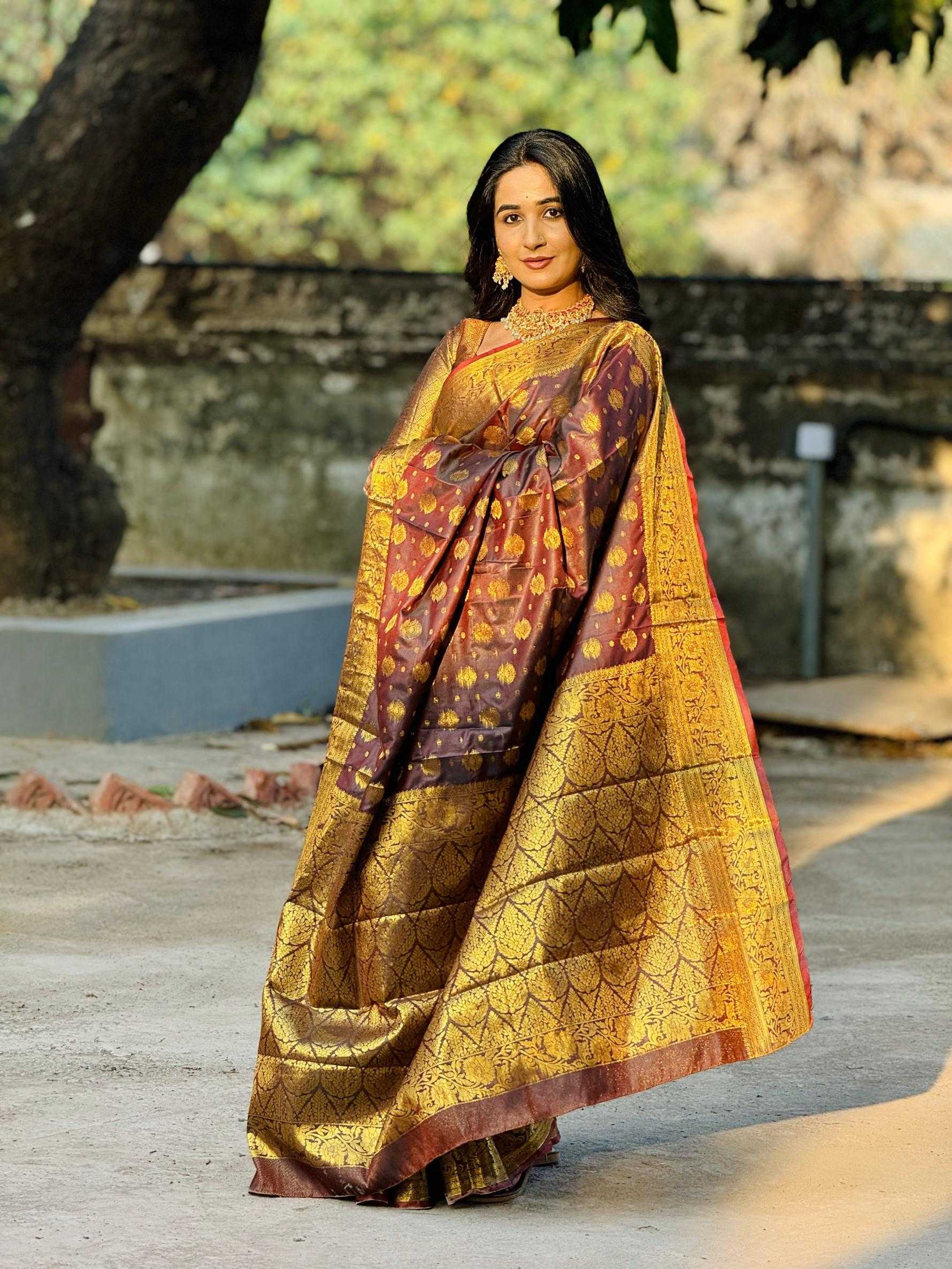 Ynf Banana Silk RIN211 Pushpa-Vol-8 Silk Sarees Wholesale Banarasi Silk Sarees Fancy Silk Sarees Banarasi Silk Sarees With Zari Work Manufacturer