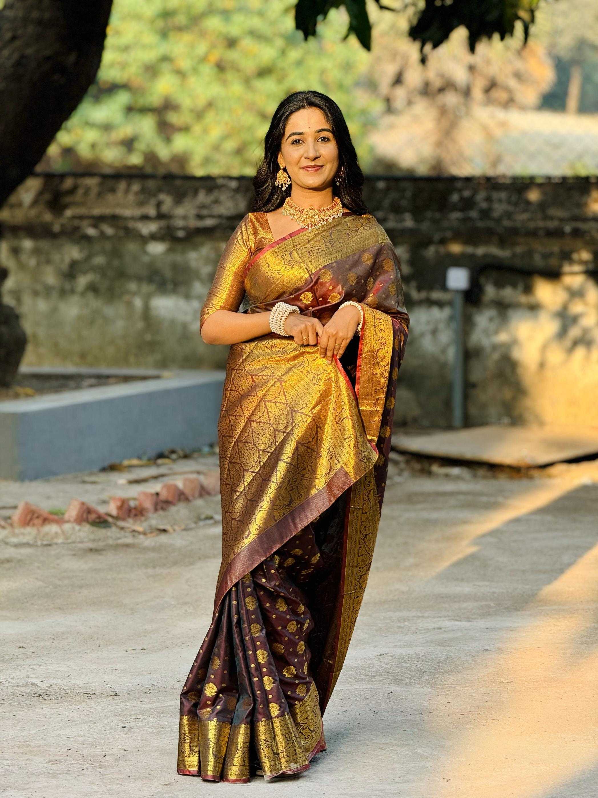 Ynf Banana Silk RIN211 Pushpa-Vol-8 Silk Sarees Wholesale Banarasi Silk Sarees Fancy Silk Sarees Banarasi Silk Sarees With Zari Work Manufacturer
