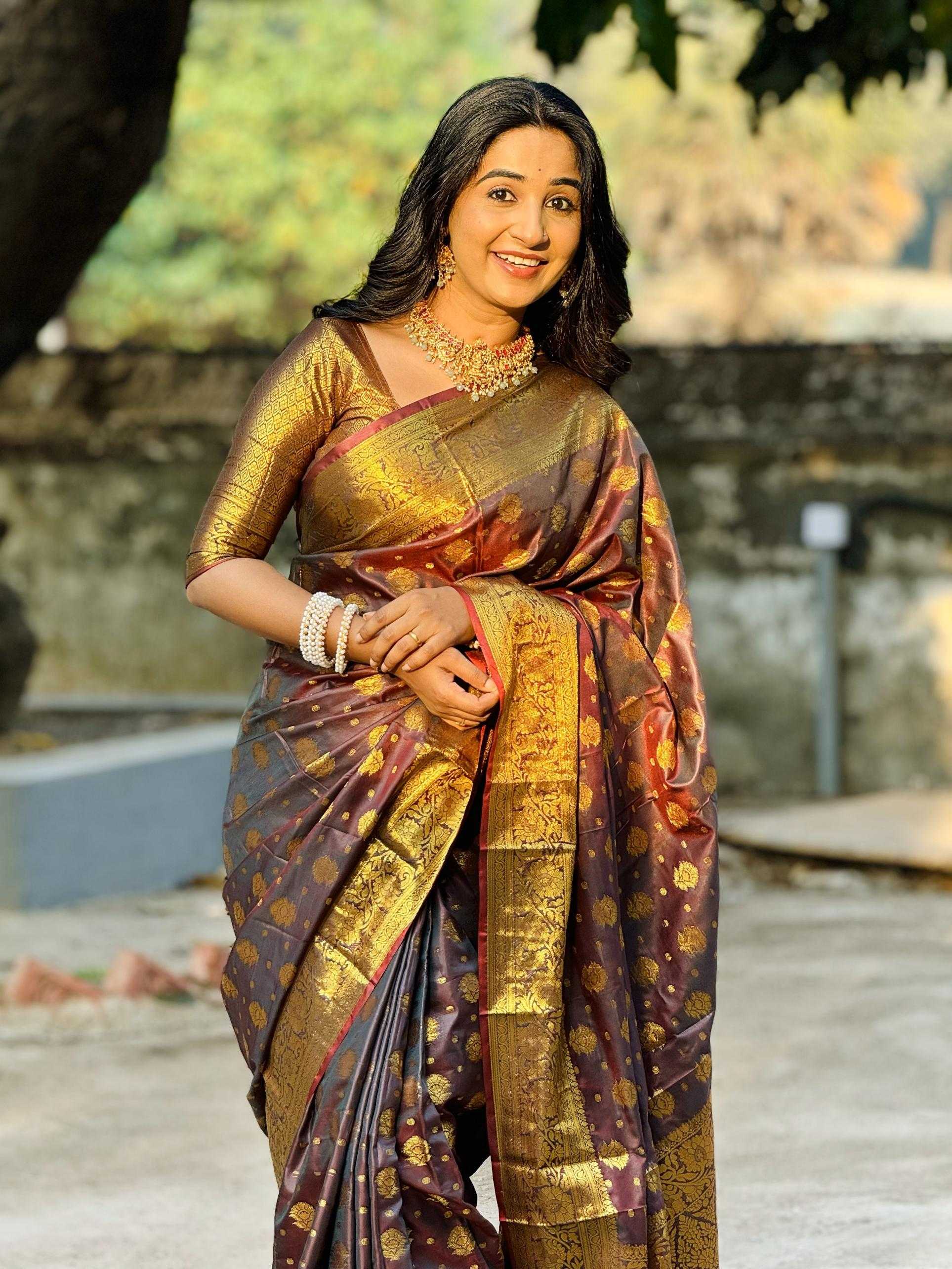 Ynf Banana Silk RIN211 Pushpa-Vol-8 Silk Sarees Wholesale Banarasi Silk Sarees Fancy Silk Sarees Banarasi Silk Sarees With Zari Work Manufacturer
