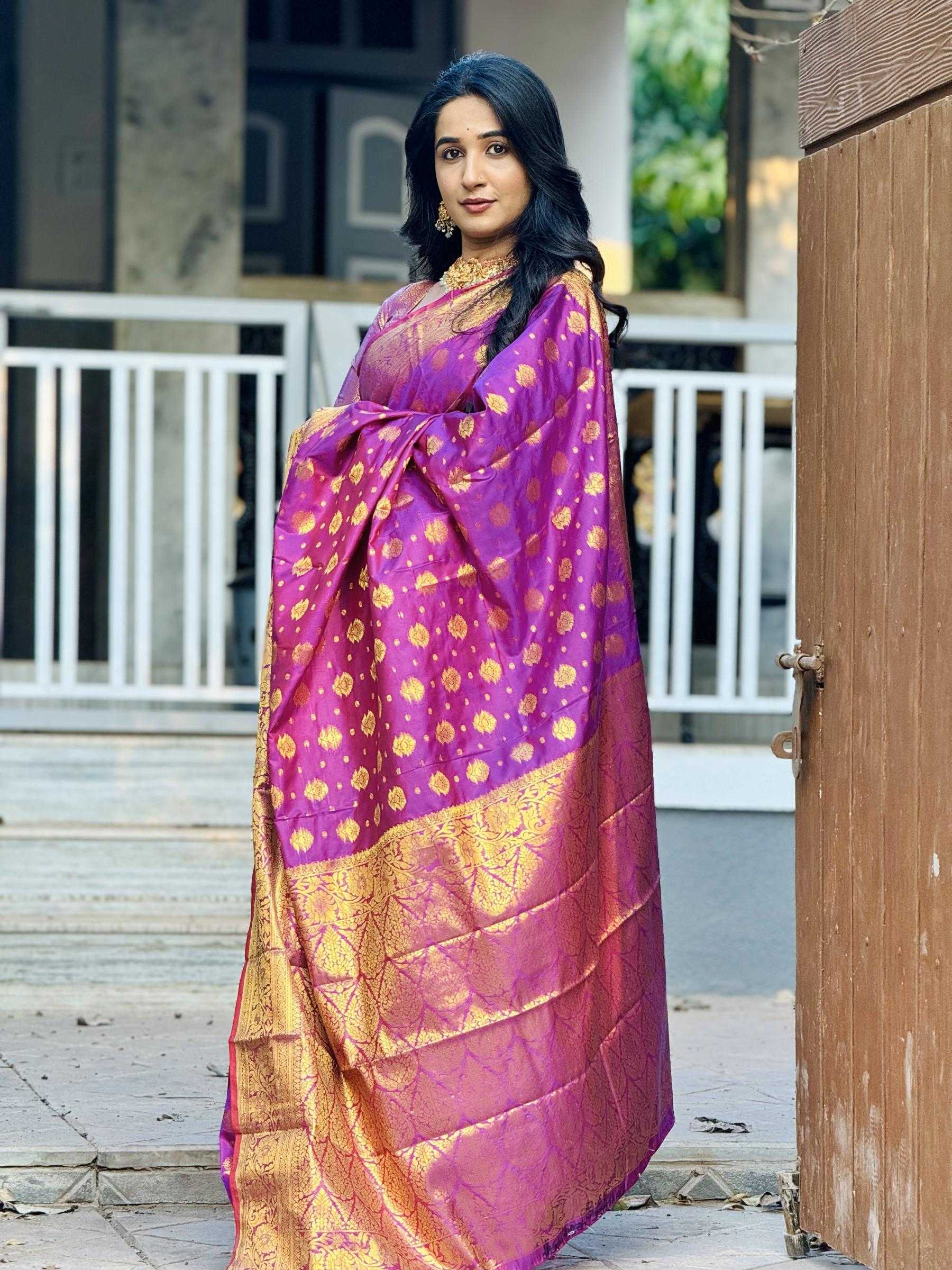 Ynf Banana Silk RIN211 Pushpa-Vol-8 Silk Sarees Wholesale Banarasi Silk Sarees Fancy Silk Sarees Banarasi Silk Sarees With Zari Work Manufacturer