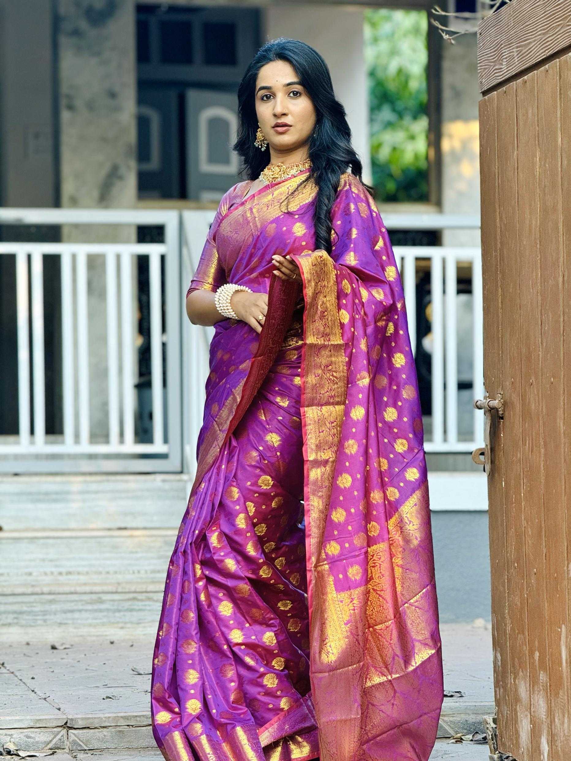 Ynf Banana Silk RIN211 Pushpa-Vol-8 Silk Sarees Wholesale Banarasi Silk Sarees Fancy Silk Sarees Banarasi Silk Sarees With Zari Work Manufacturer
