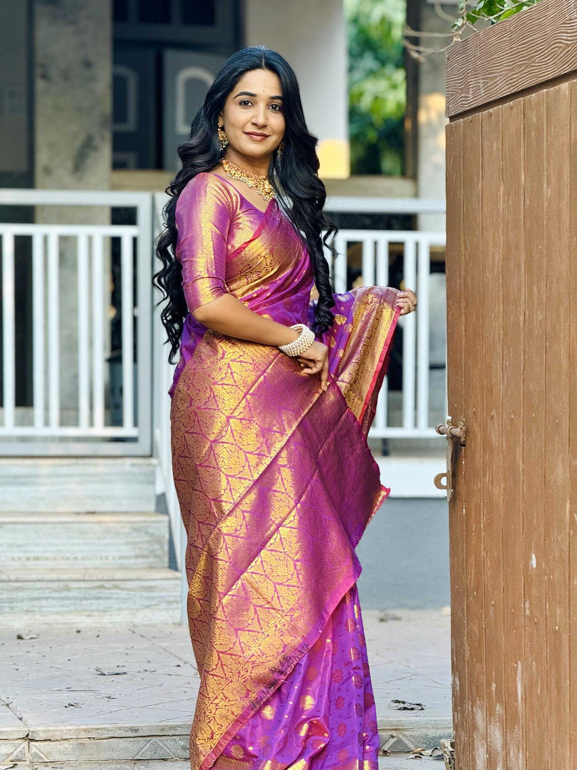 Ynf Banana Silk RIN211 Pushpa-Vol-8 Silk Sarees Wholesale Banarasi Silk Sarees Fancy Silk Sarees Banarasi Silk Sarees With Zari Work Manufacturer