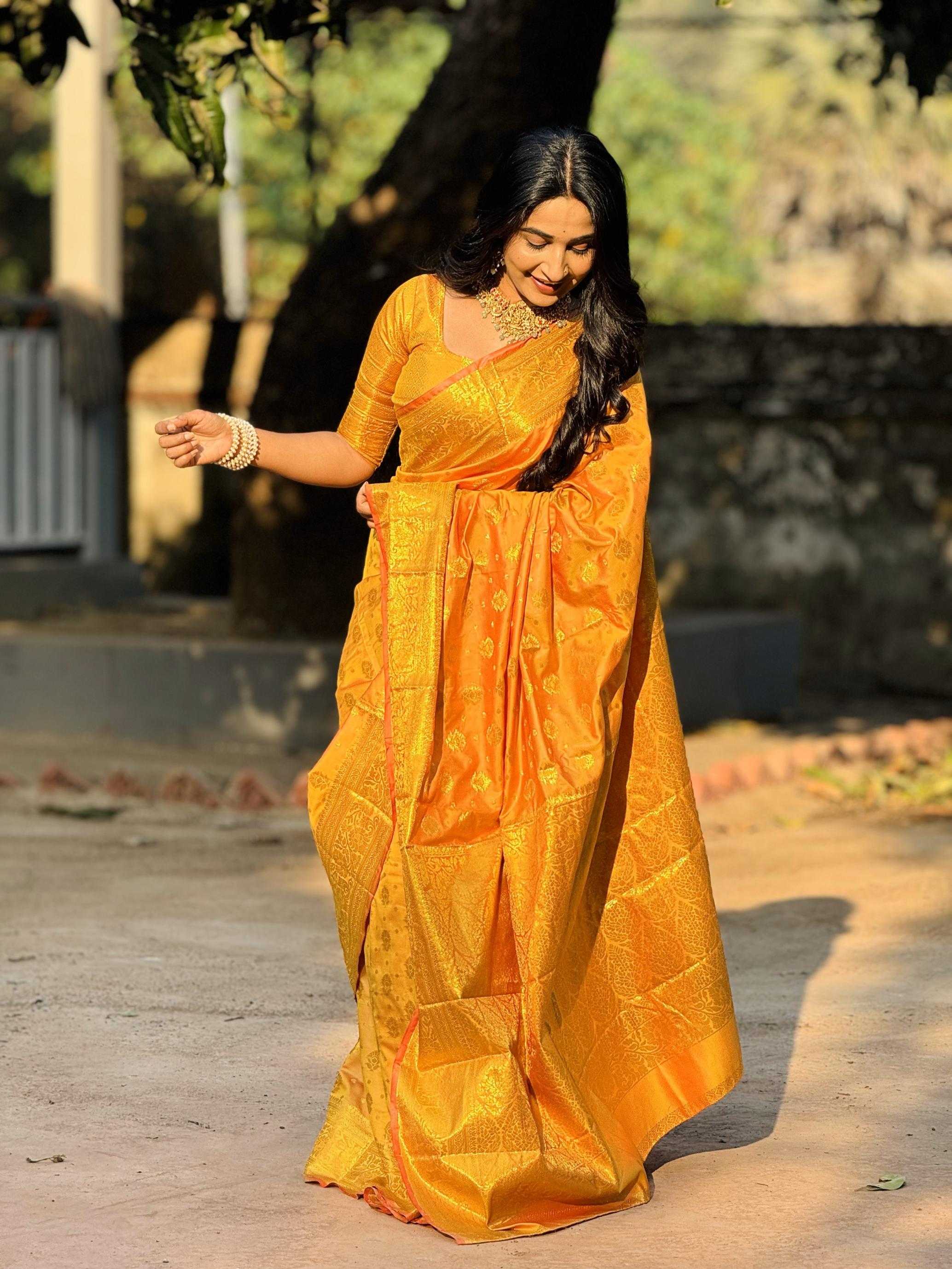 Ynf Banana Silk RIN211 Pushpa-Vol-8 Silk Sarees Wholesale Banarasi Silk Sarees Fancy Silk Sarees Banarasi Silk Sarees With Zari Work Manufacturer