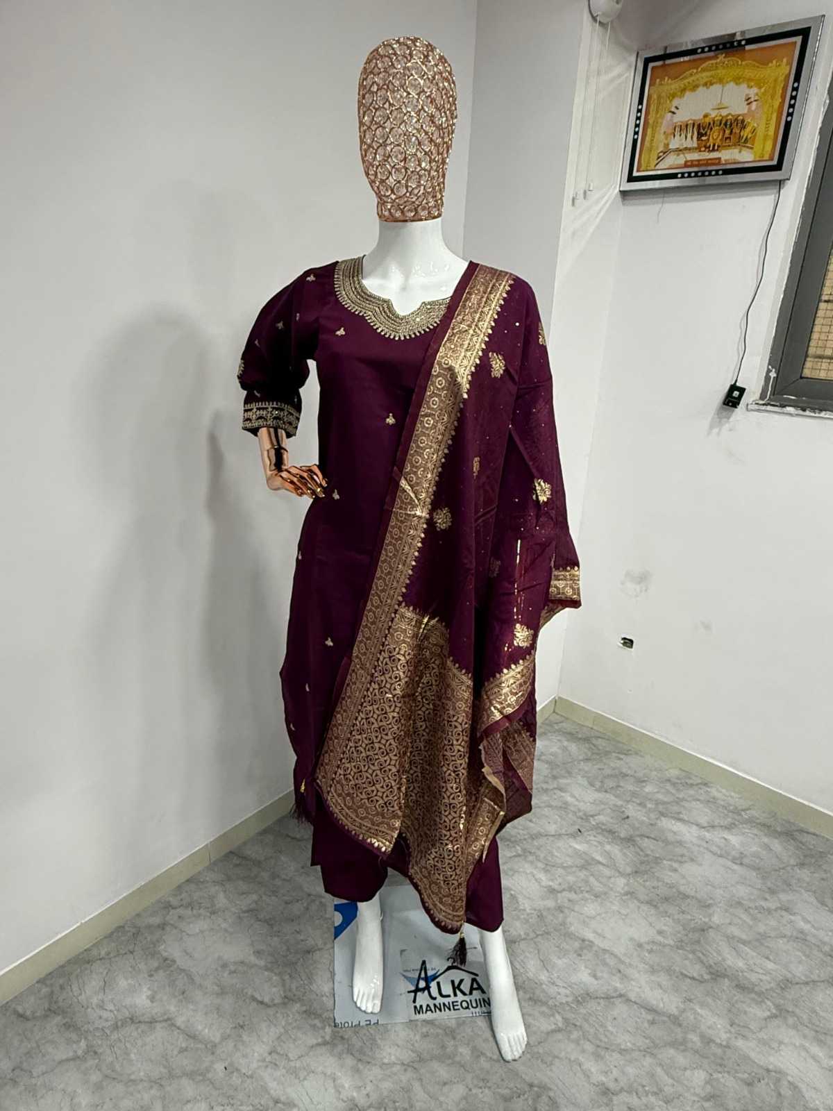 Ynf Banana Silk RIN222 111 Kurti Wholesale Festive Kurtis Designer Kurtis Silk Kurtis Manufacturer