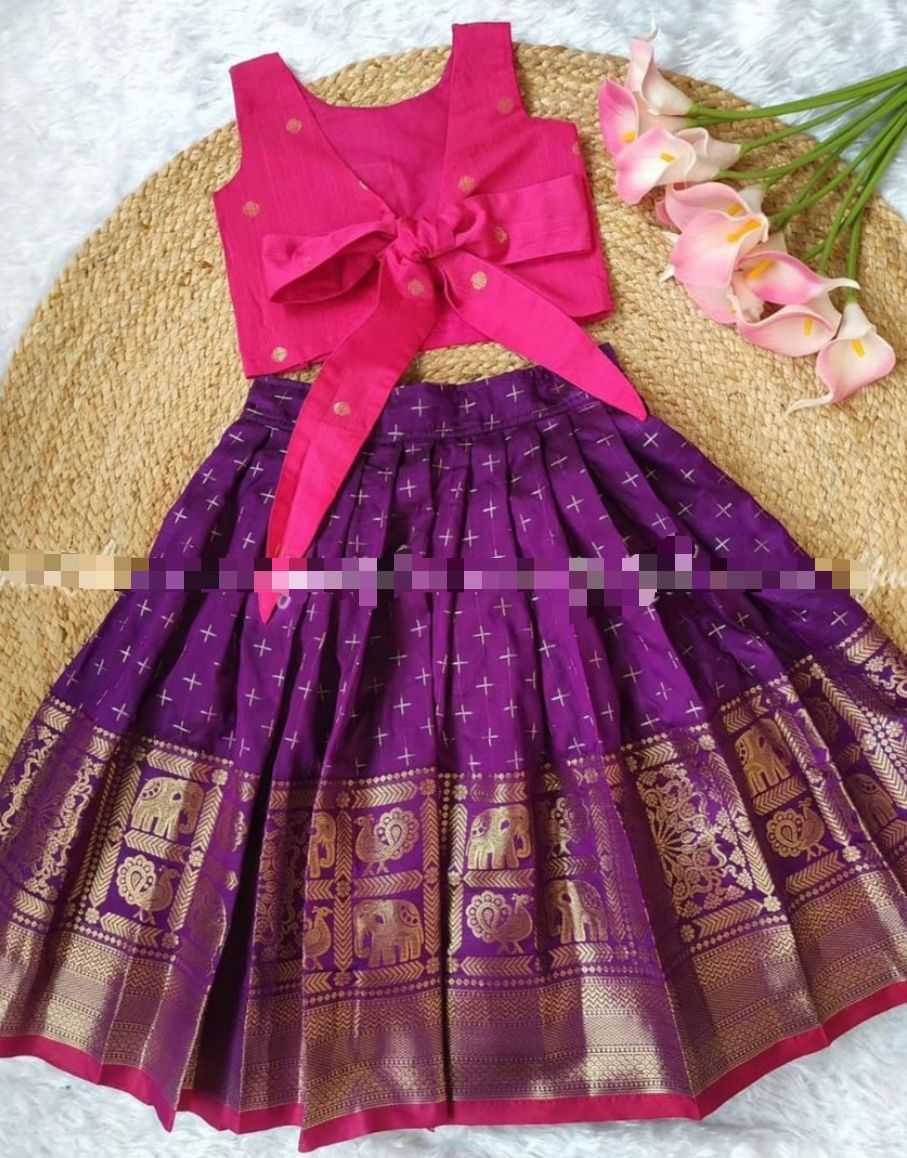 Ynf Banarasi Cotton KESH493 BANARAS Kids Wear Wholesale Kids Lehenga Kids Lehenga Choli Baby Girl Lehenga Manufacturer