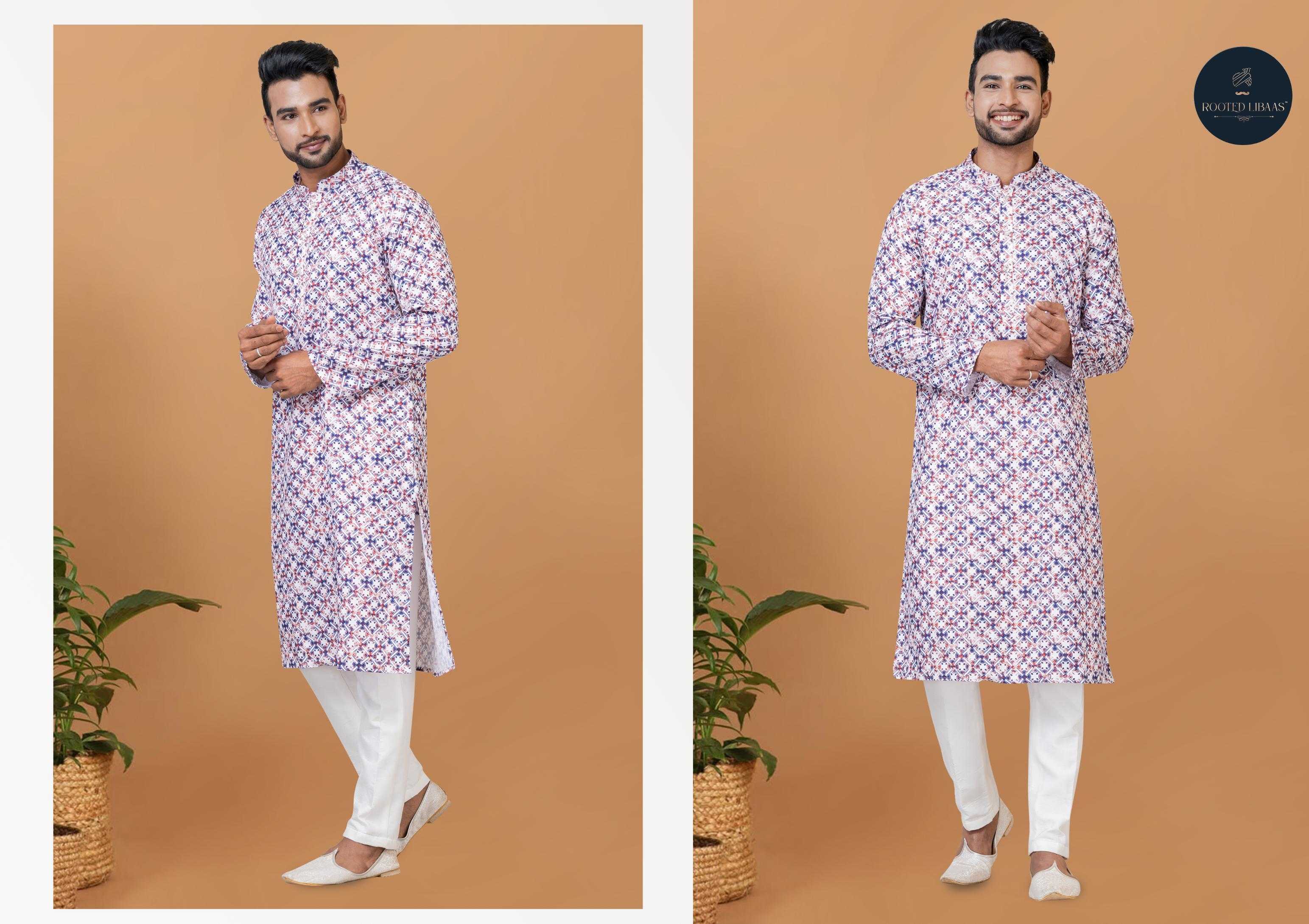 Ynf Banarasi Cotton RIN223 3195C Mens Wear Wholesale Mens Kurtas Mens Kurta Pyjama Men Wedding kurta Manufacturer