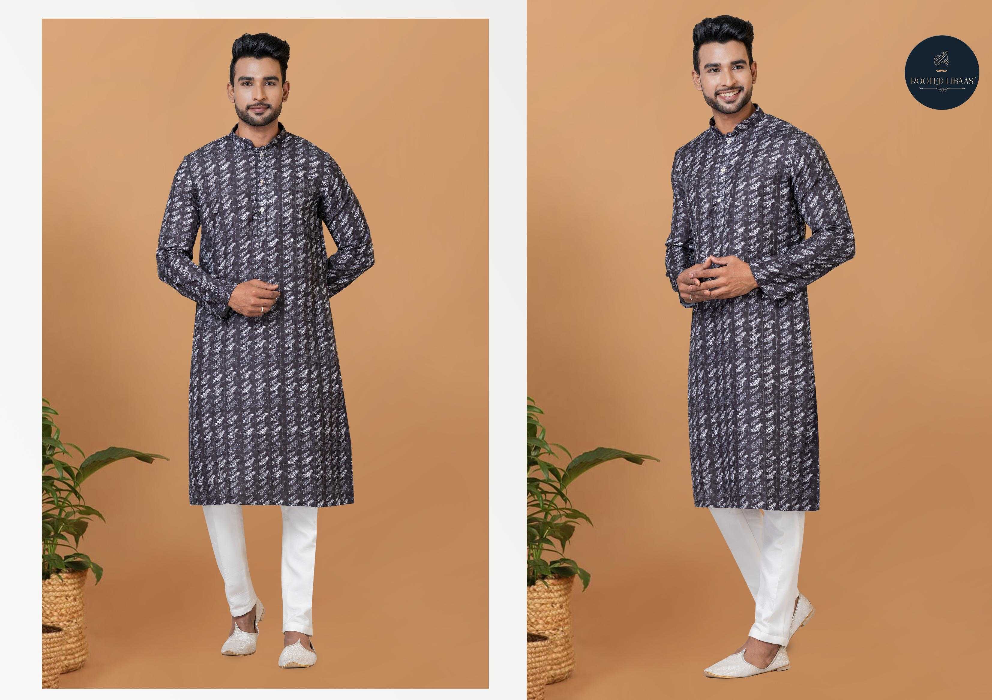 Ynf Banarasi Cotton RIN223 3208B Mens Wear Wholesale Mens Kurtas Mens Kurta Pyjama Men Wedding kurta Manufacturer