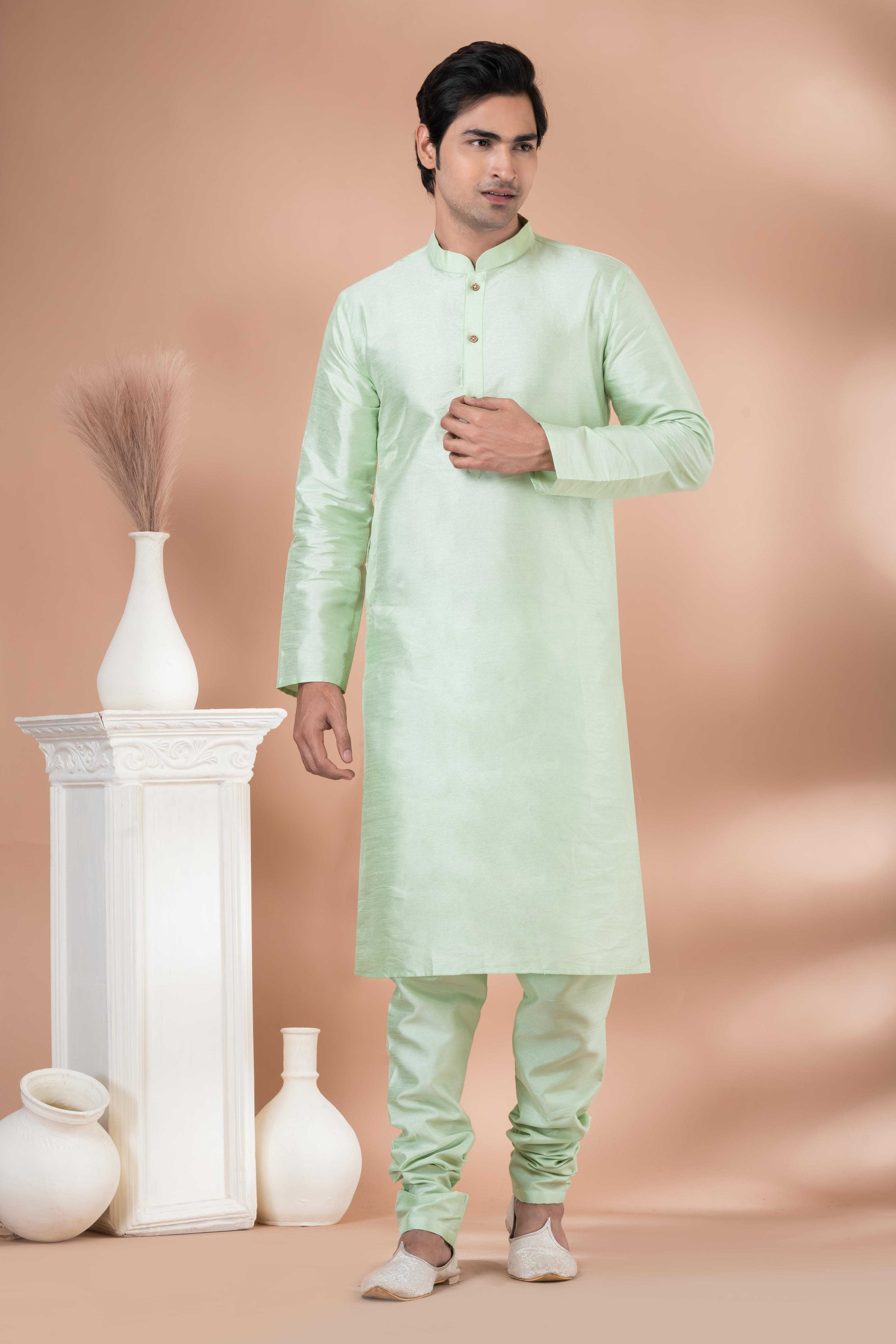 Ynf Banarasi Cotton RIN223 3352B Mens Wear Wholesale Mens Kurtas Mens Kurta Pyjama Men Wedding kurta Manufacturer