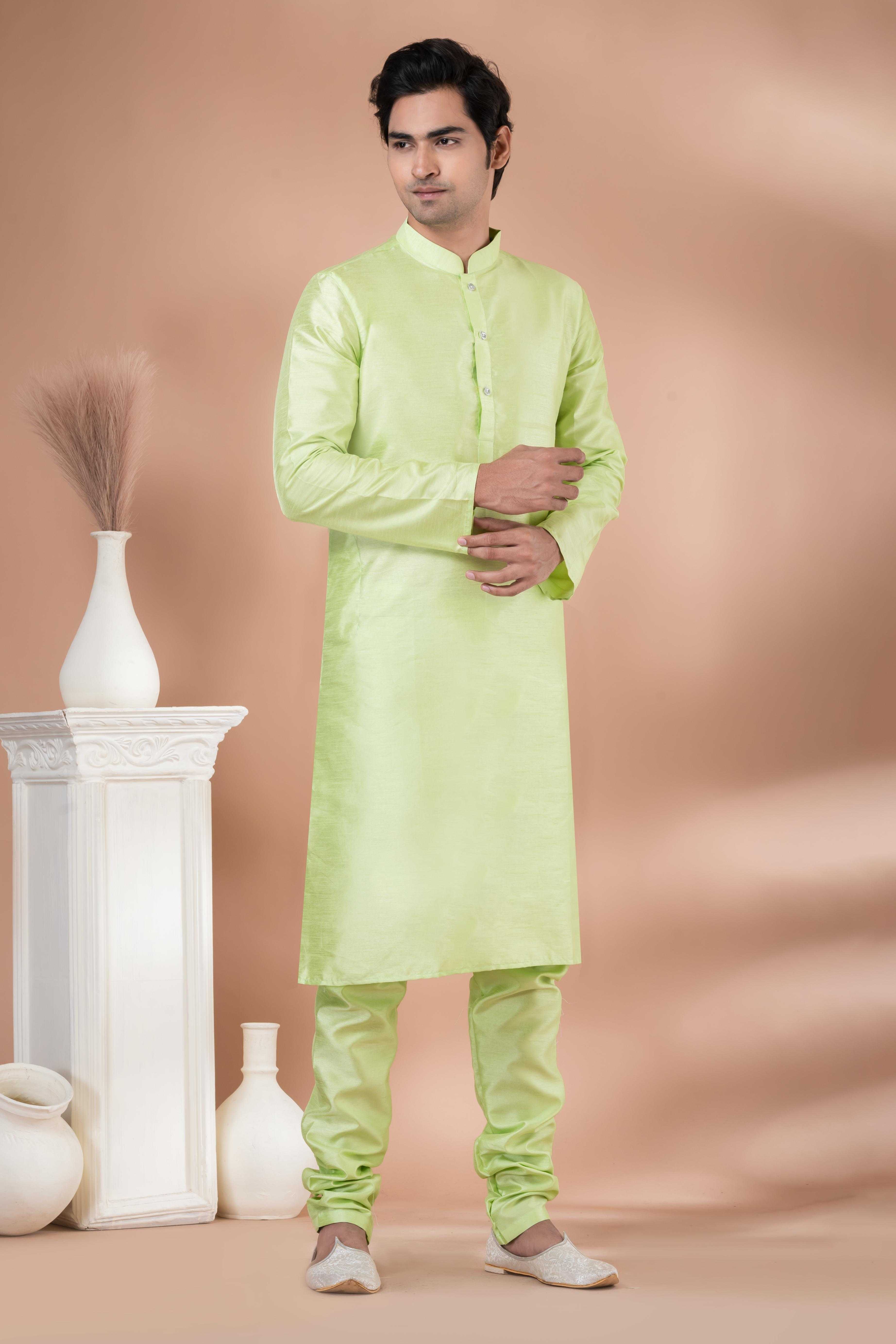 Ynf Banarasi Cotton RIN223 3355A Mens Wear Wholesale Mens Kurtas Mens Kurta Pyjama Men Wedding kurta Manufacturer