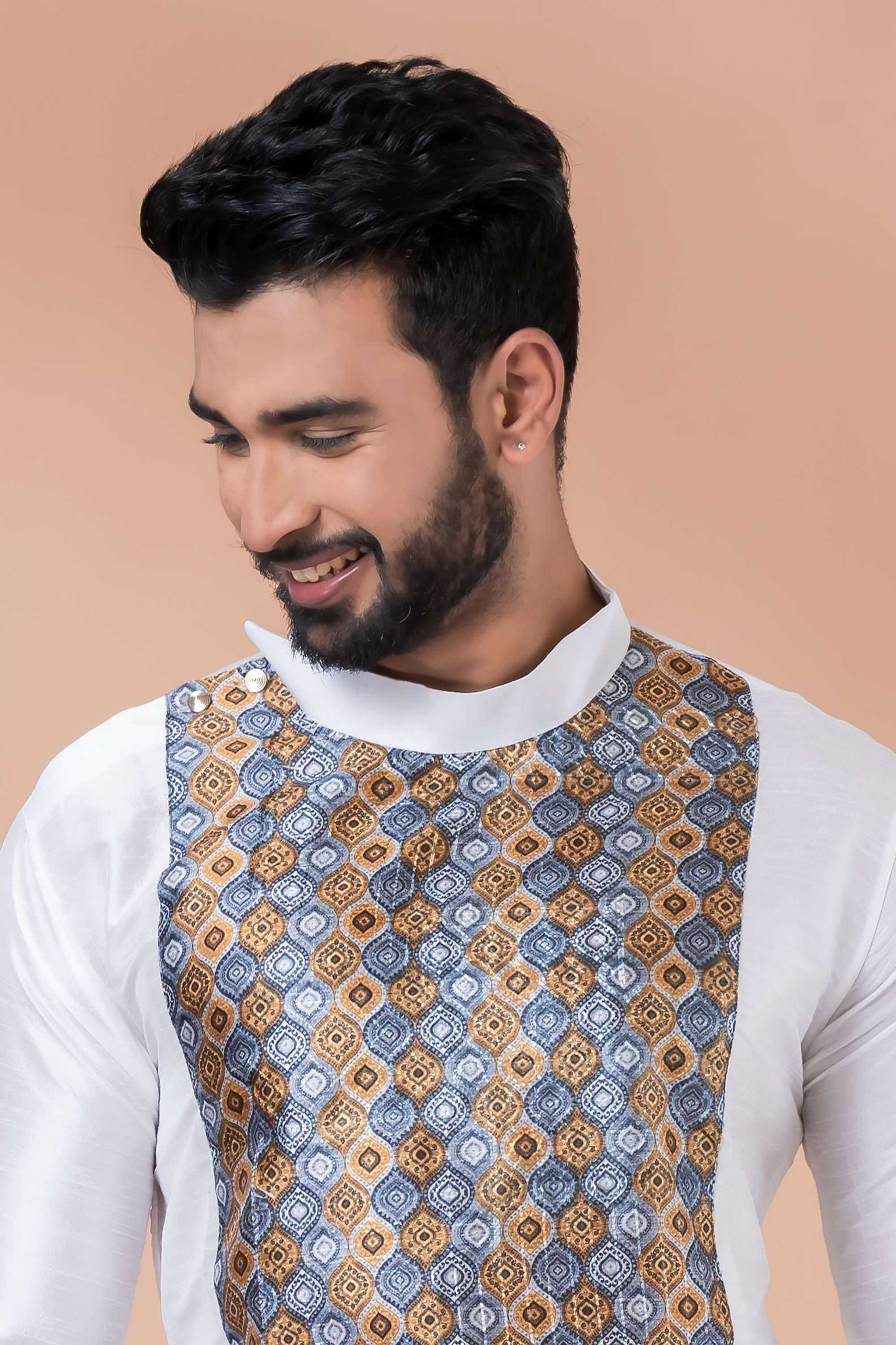 Ynf Banarasi Cotton RIN223 3383B Mens Wear Wholesale Mens Kurtas Mens Kurta Pyjama Men Wedding kurta Manufacturer