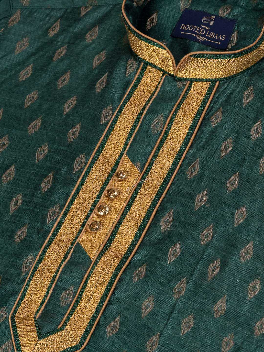 Ynf Banarasi Cotton RIN223 3425A Mens Wear Wholesale Mens Kurtas Mens Kurta Pyjama Men Wedding kurta Manufacturer