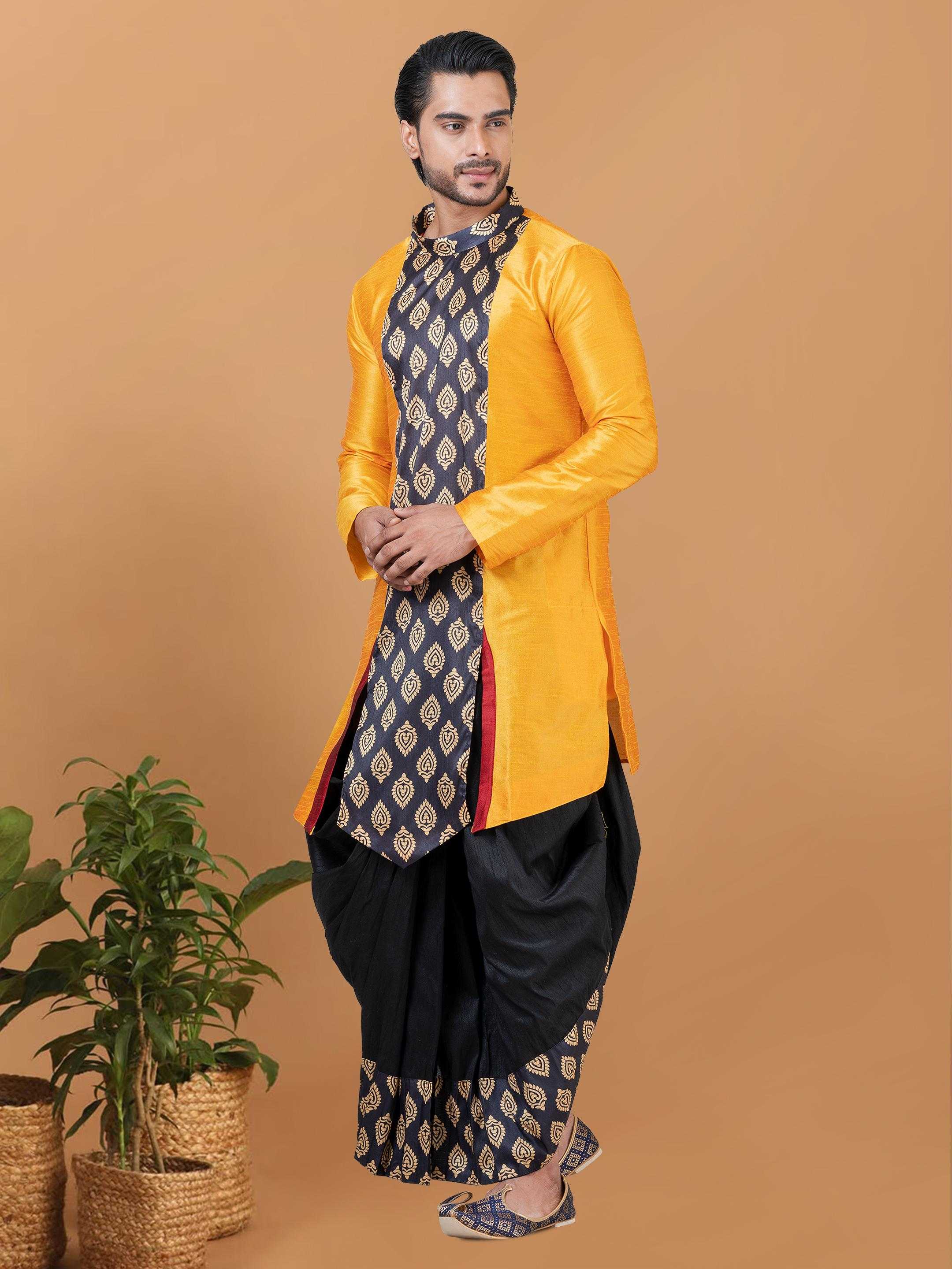 Ynf Banarasi Jacquard RIN223 3217B Mens Wear Wholesale Mens Kurtas Mens Kurta Pyjama Men Wedding kurta Manufacturer