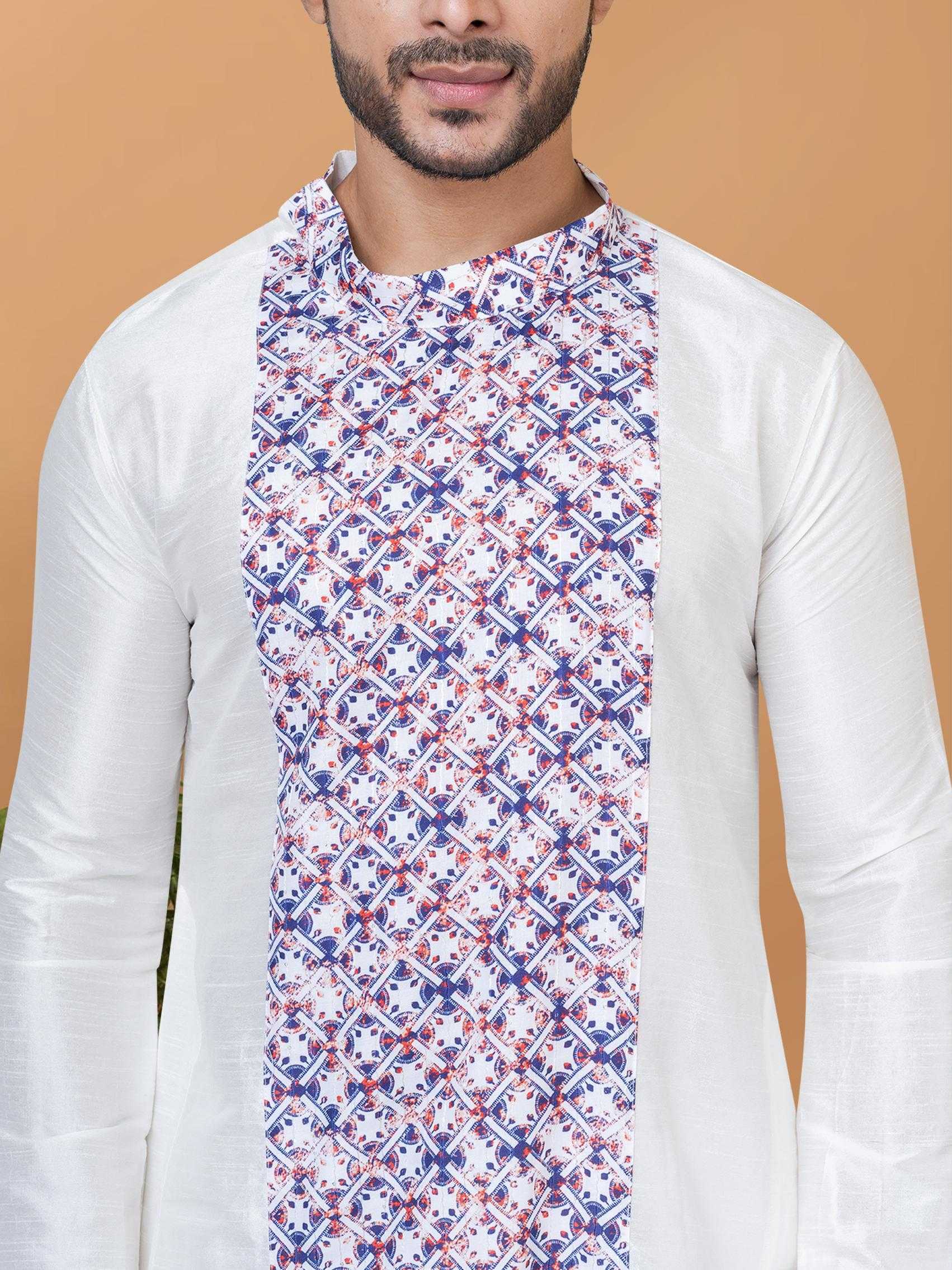 Ynf Banarasi Jacquard RIN223 3218B Mens Wear Festive Collections Wholesale Mens Kurtas Mens Kurta Pyjama Onam Collections Manufacturer