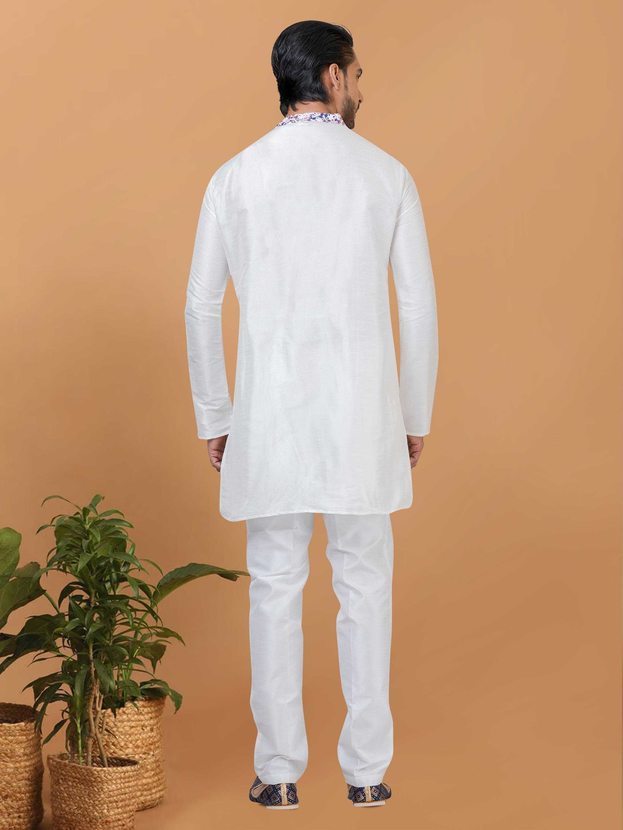 Ynf Banarasi Jacquard RIN223 3218B Mens Wear Festive Collections Wholesale Mens Kurtas Mens Kurta Pyjama Onam Collections Manufacturer