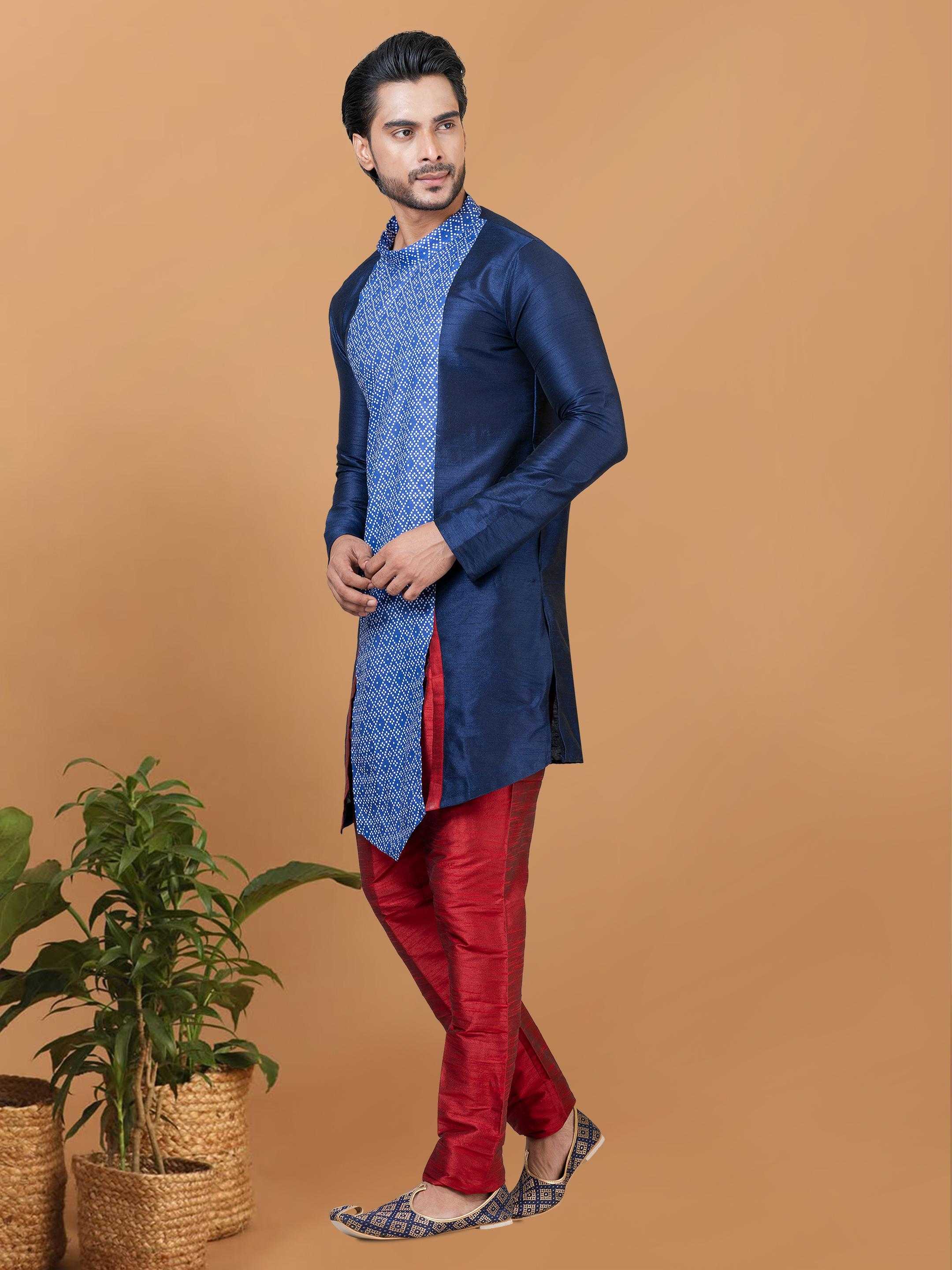 Ynf Banarasi Jacquard RIN223 3222C Mens Wear Wholesale Mens Kurtas Mens Kurta Pyjama Men Wedding kurta Manufacturer