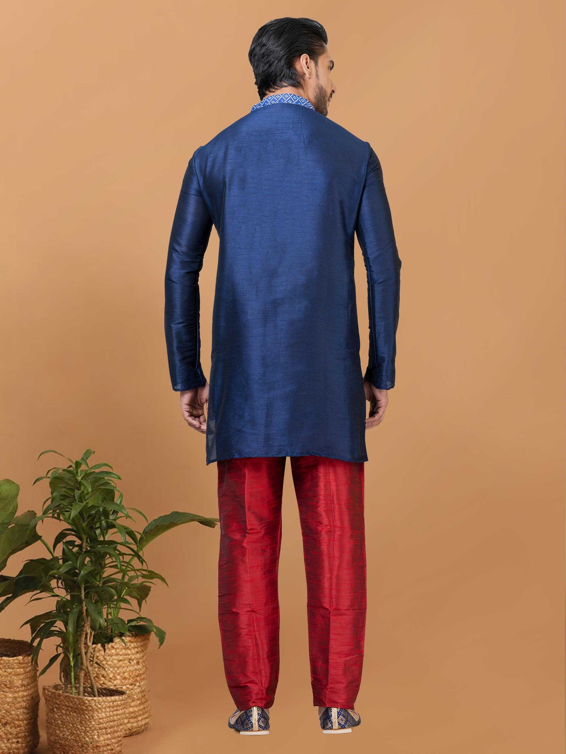 Ynf Banarasi Jacquard RIN223 3222C Mens Wear Wholesale Mens Kurtas Mens Kurta Pyjama Men Wedding kurta Manufacturer