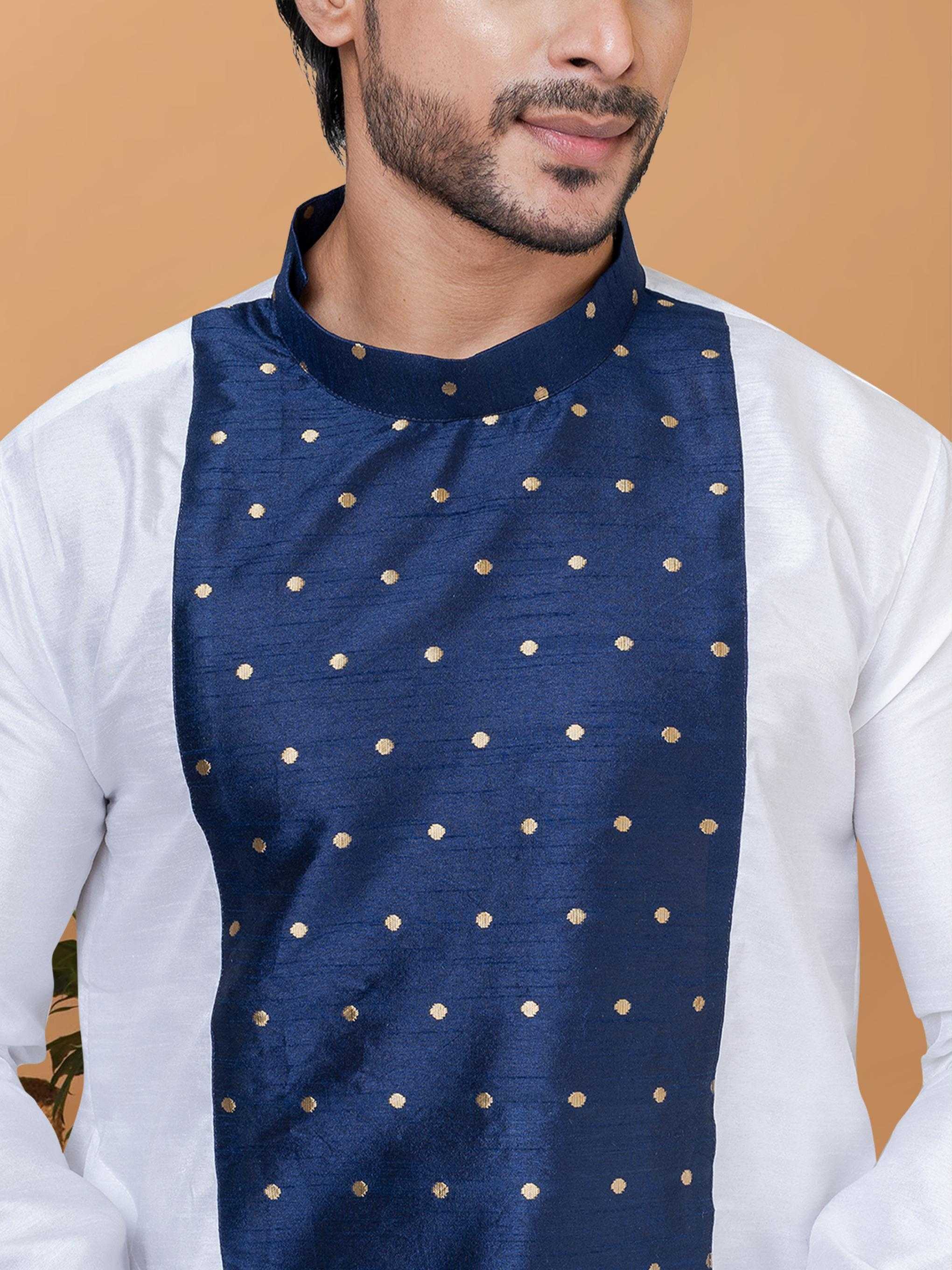 Ynf Banarasi Jacquard RIN223 3223B Mens Wear Festive Collections Wholesale Mens Kurtas Mens Kurta Pyjama Onam Collections Manufacturer
