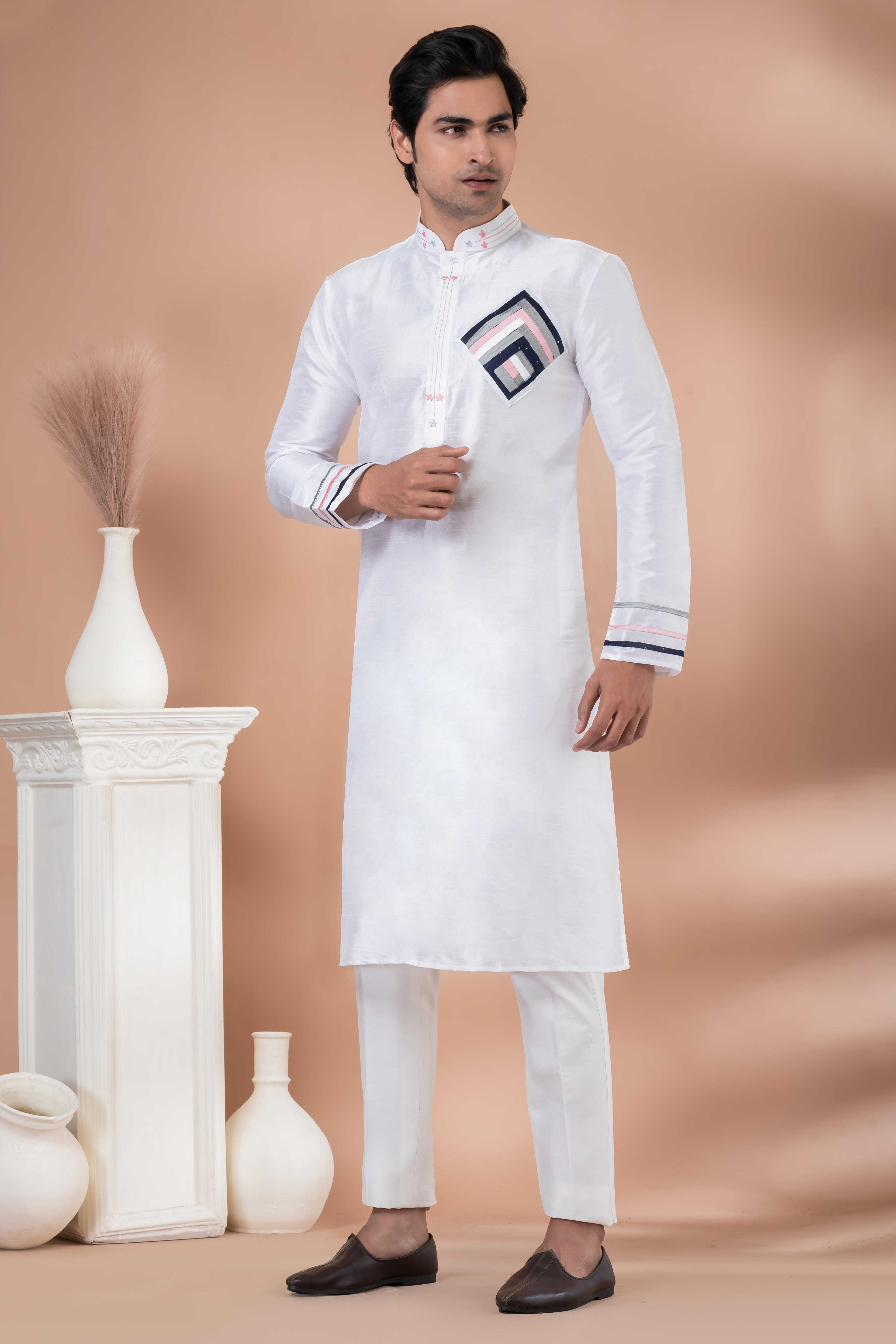 Ynf Banarasi Jacquard RIN223 3361A Mens Wear Festive Collections Wholesale Mens Kurtas Mens Kurta Pyjama Onam Collections Manufacturer