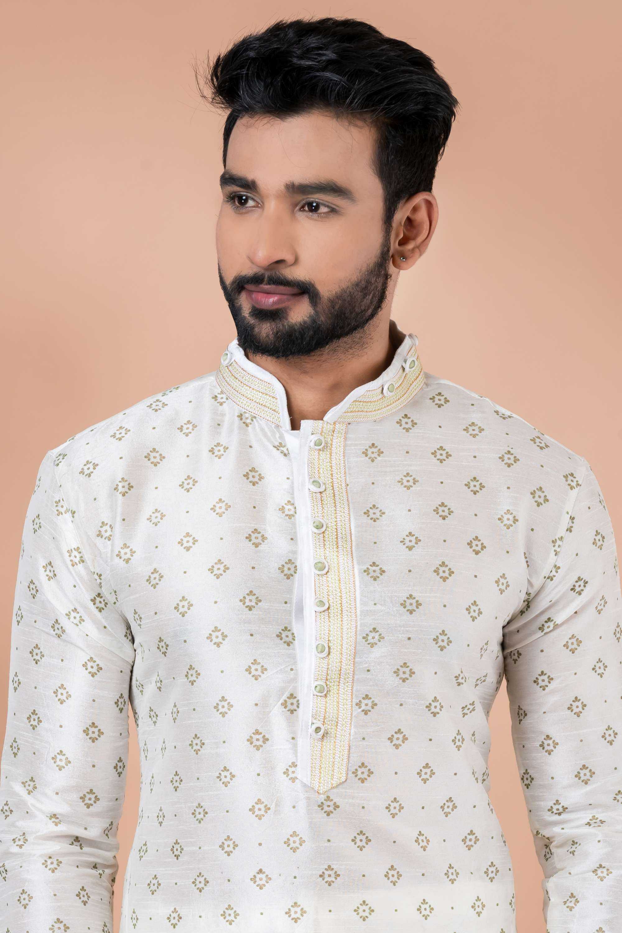 Ynf Banarasi Jacquard RIN223 3378B Mens Wear Wholesale Mens Kurtas Mens Kurta Pyjama Men Wedding kurta Manufacturer