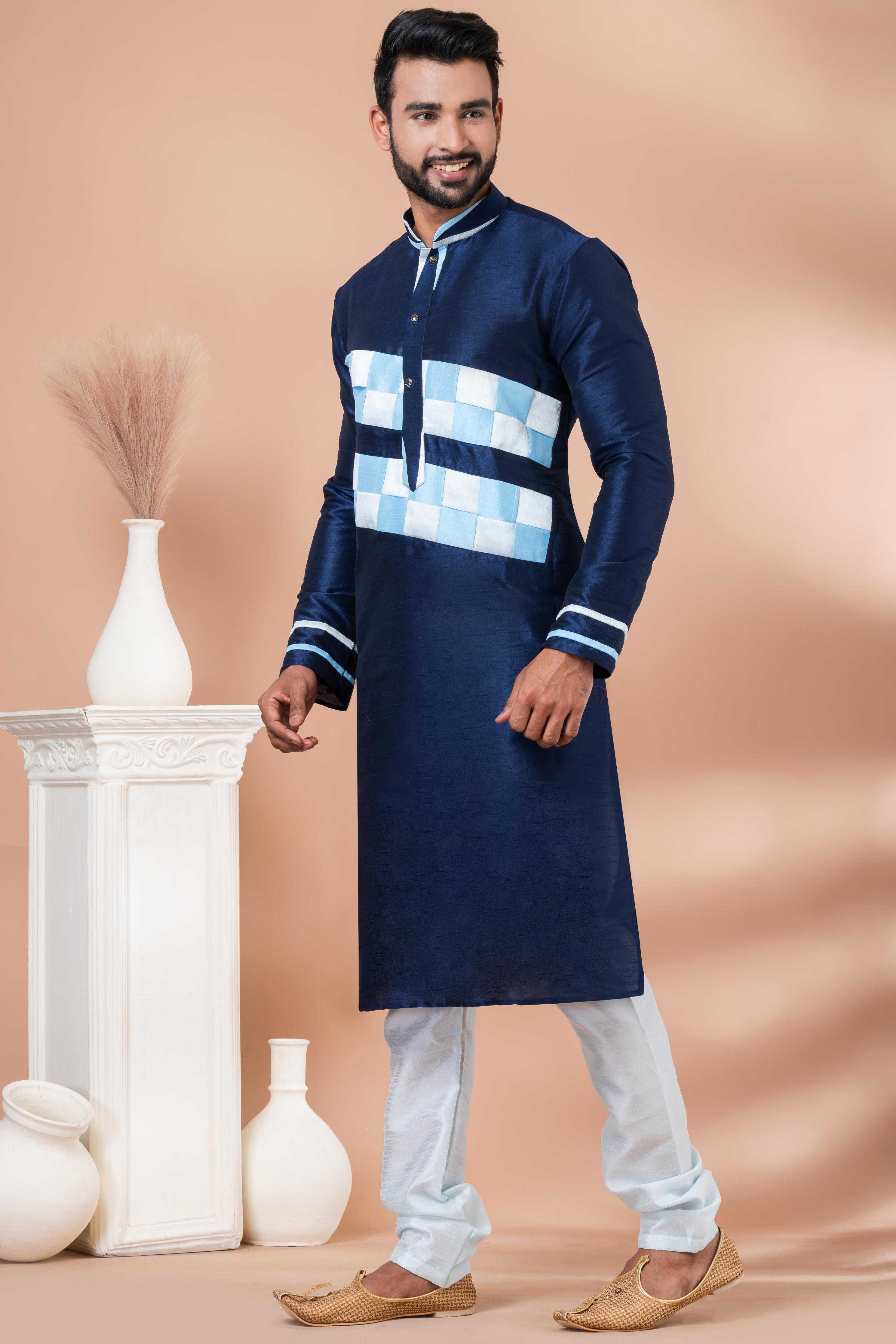 Ynf Banarasi Jacquard RIN223 3391A Mens Wear Wholesale Mens Kurtas Mens Kurta Pyjama Men Wedding kurta Manufacturer