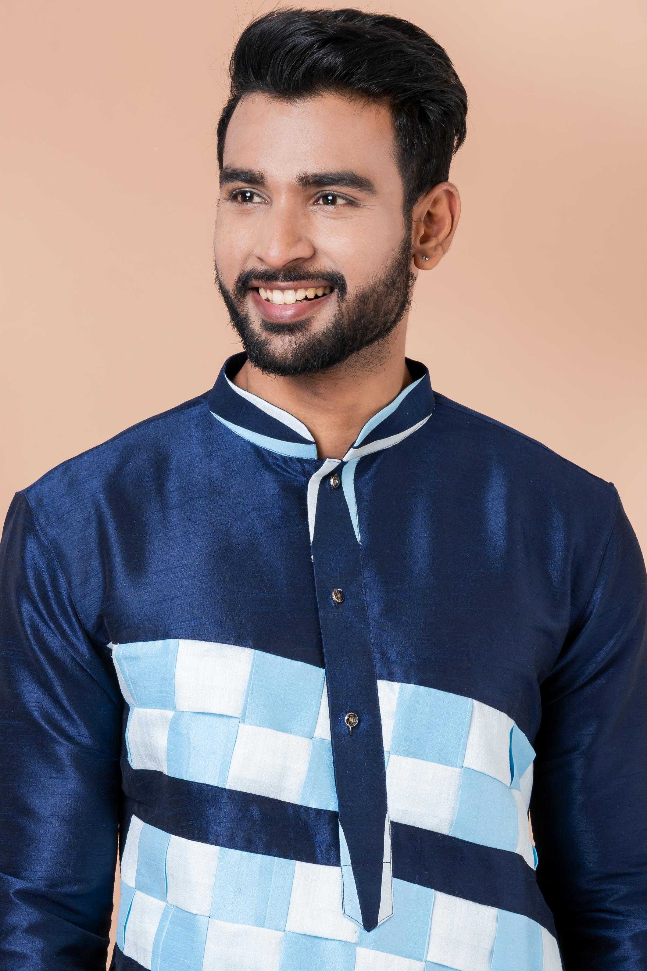 Ynf Banarasi Jacquard RIN223 3391C Mens Wear Wholesale Mens Kurtas Mens Kurta Pyjama Men Wedding kurta Manufacturer