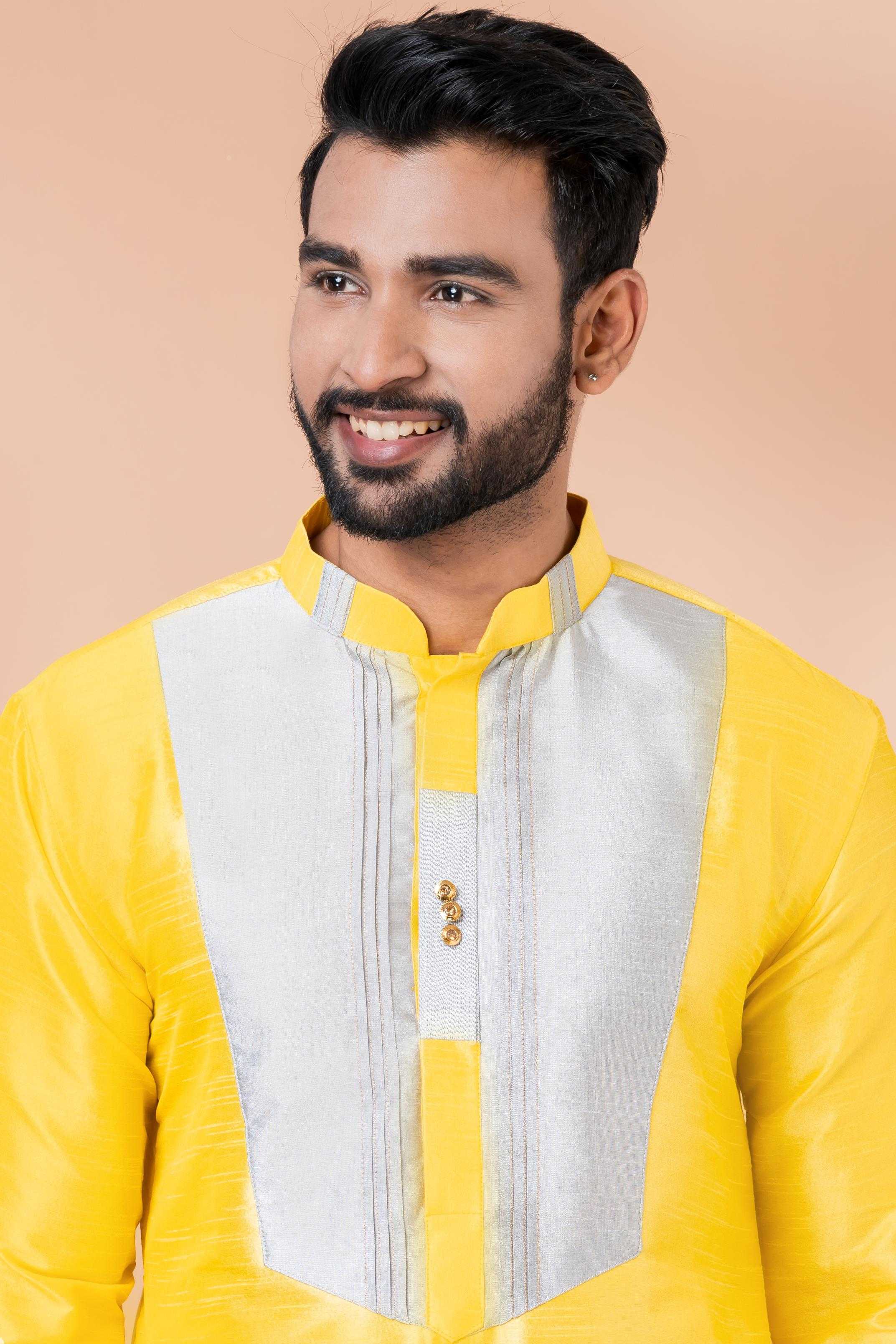Ynf Banarasi Jacquard RIN223 3392C Mens Wear Wholesale Mens Kurtas Mens Kurta Pyjama Men Wedding kurta Manufacturer