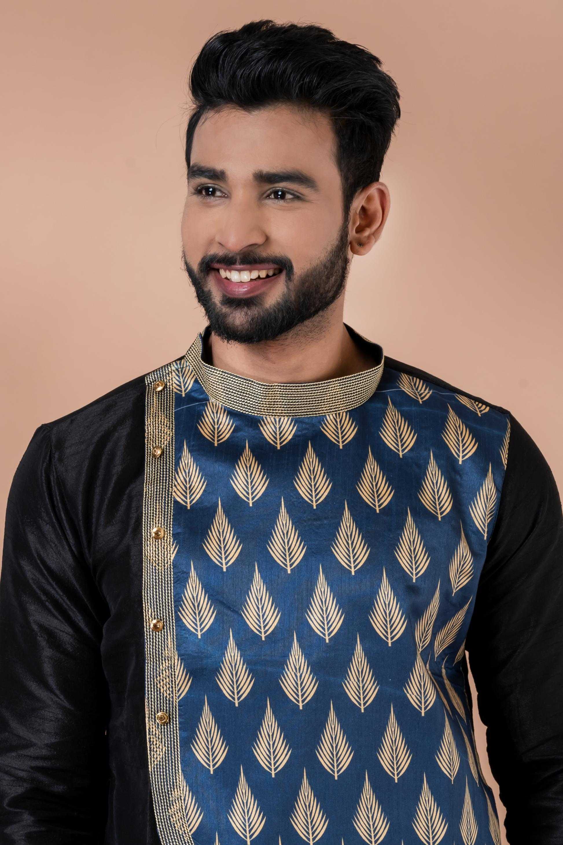 Ynf Banarasi Jacquard RIN223 3396A Mens Wear Wholesale Mens Kurtas Mens Kurta Pyjama Men Wedding kurta Manufacturer