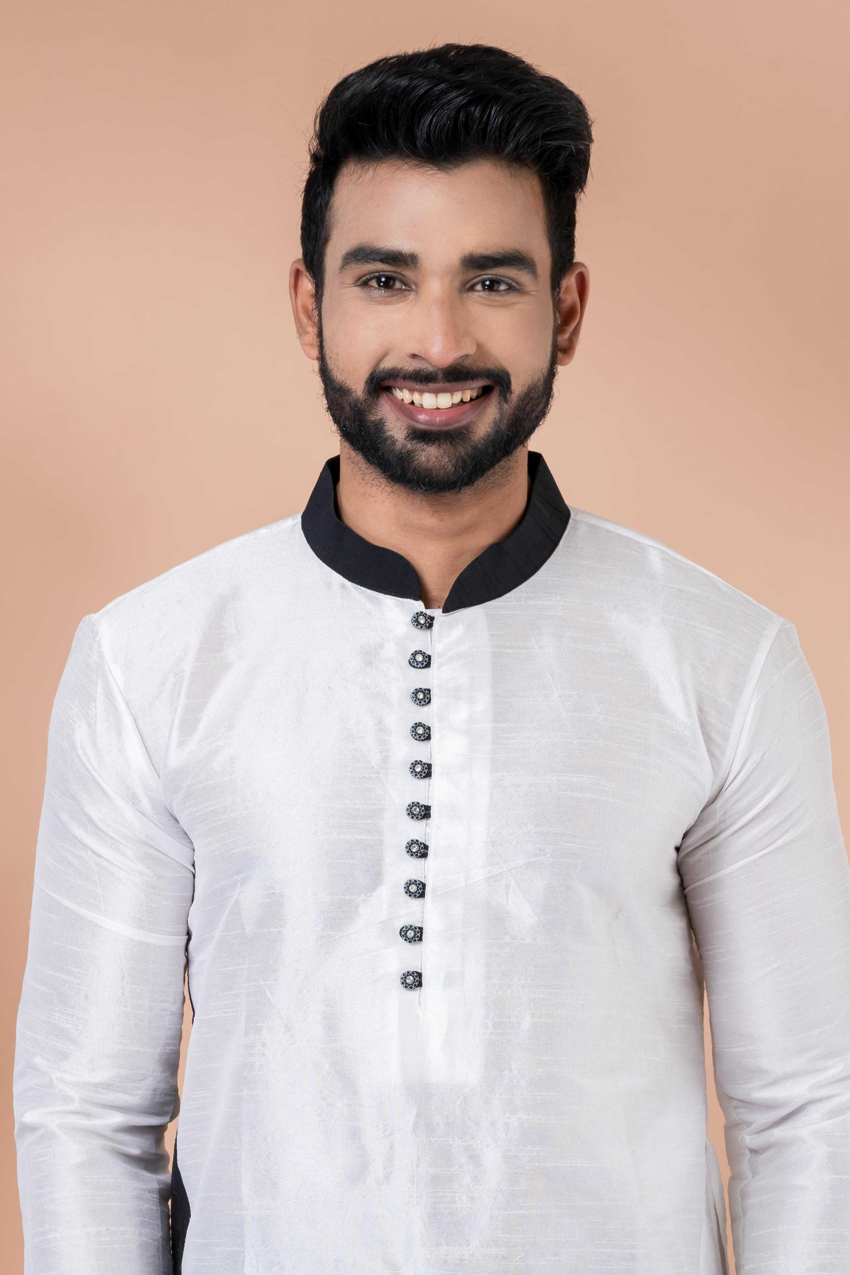 Ynf Banarasi Jacquard RIN223 3416B Mens Wear Festive Collections Wholesale Mens Kurtas Mens Kurta Pyjama Onam Collections Manufacturer