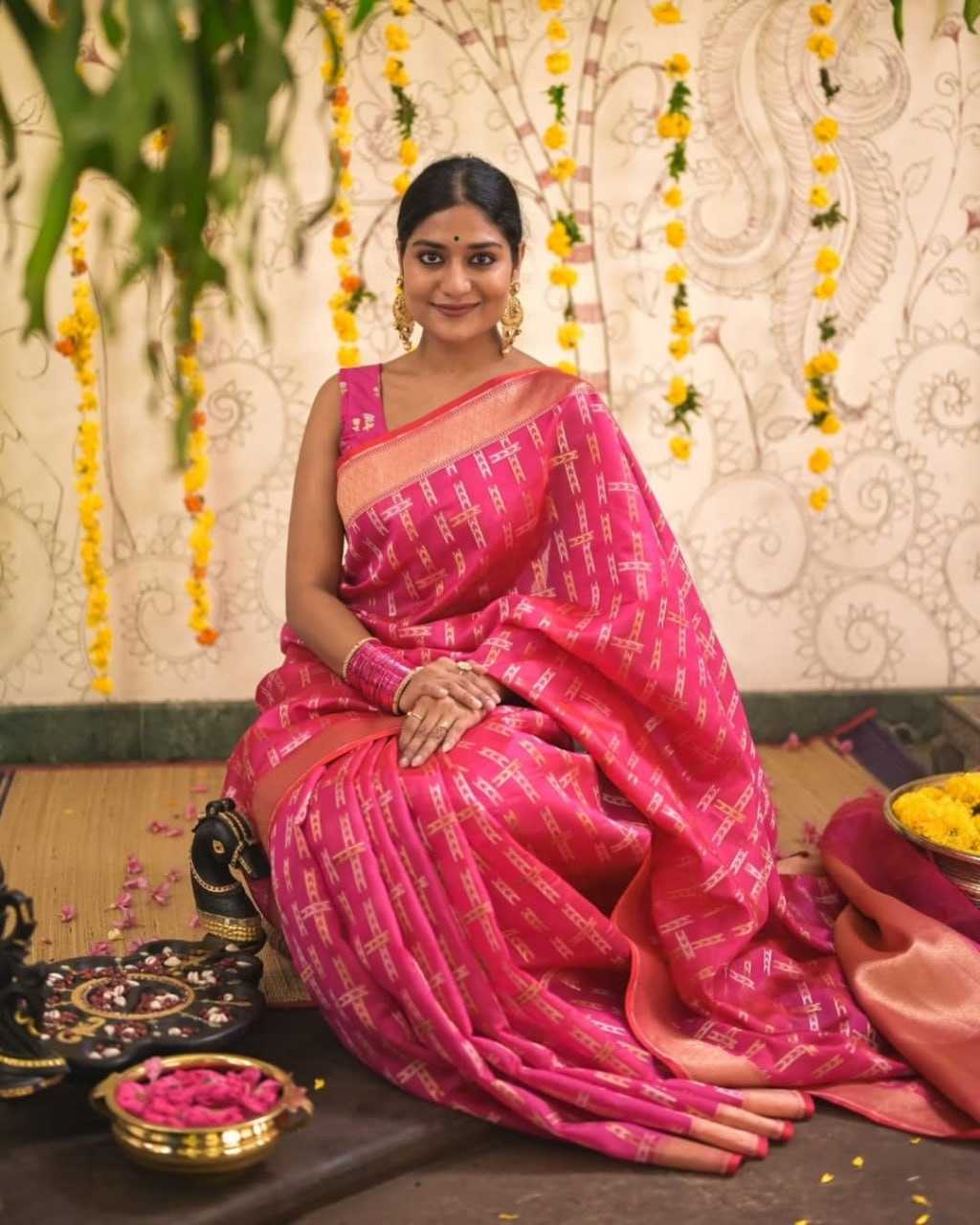 Ynf Banarasi Soft Silk KESH101 3506 Silk Sarees Wedding Collections Festive Collections Wholesale Banarasi Silk Sarees Silk Sarees With Blouse Festival Silk Sarees Manufacturer