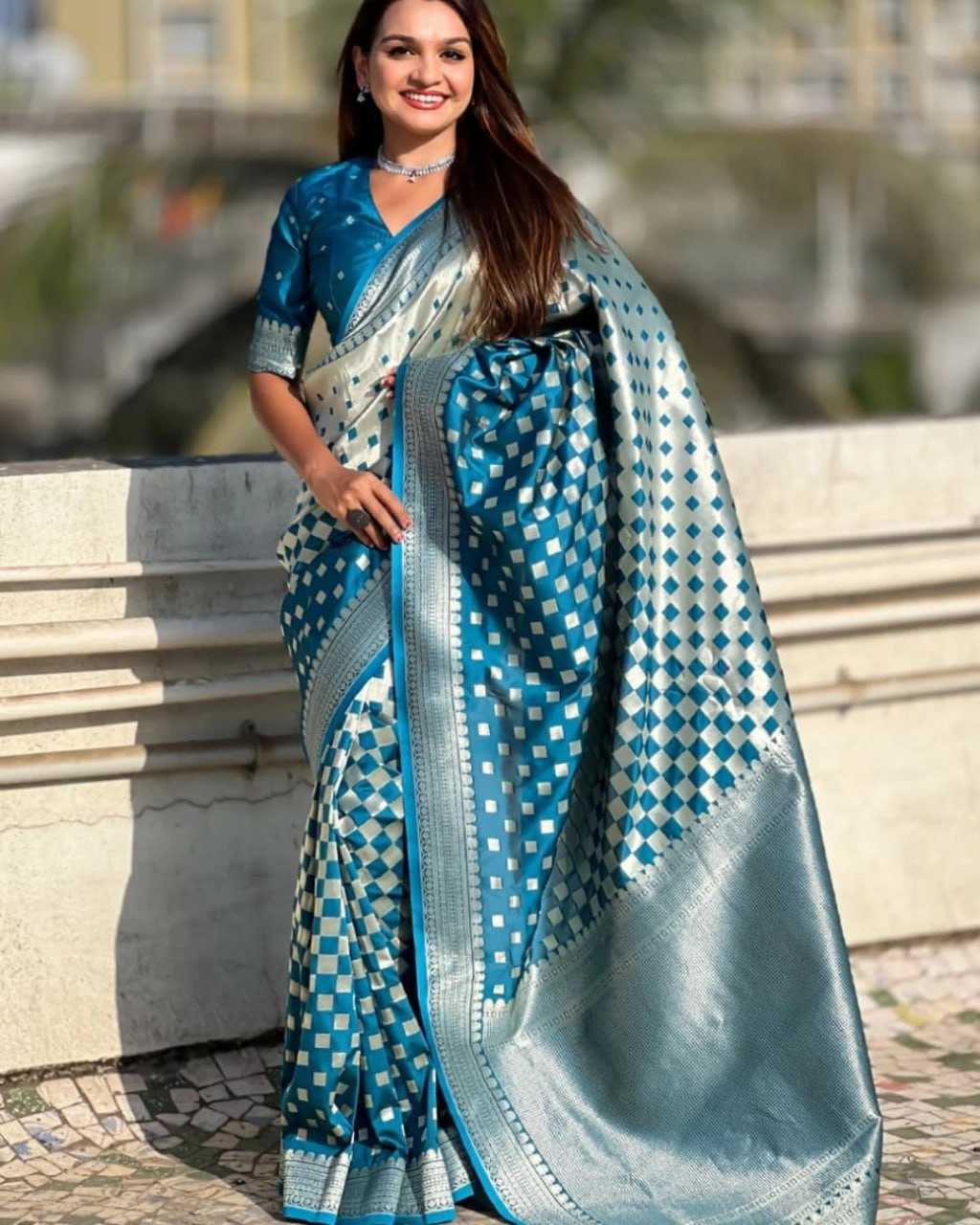 Ynf Banarasi Soft Silk RIN101 45203 Sarees Wedding Collections Festive Collections Wholesale Traditional Sarees Silk Sarees Zari Sarees Manufacturer