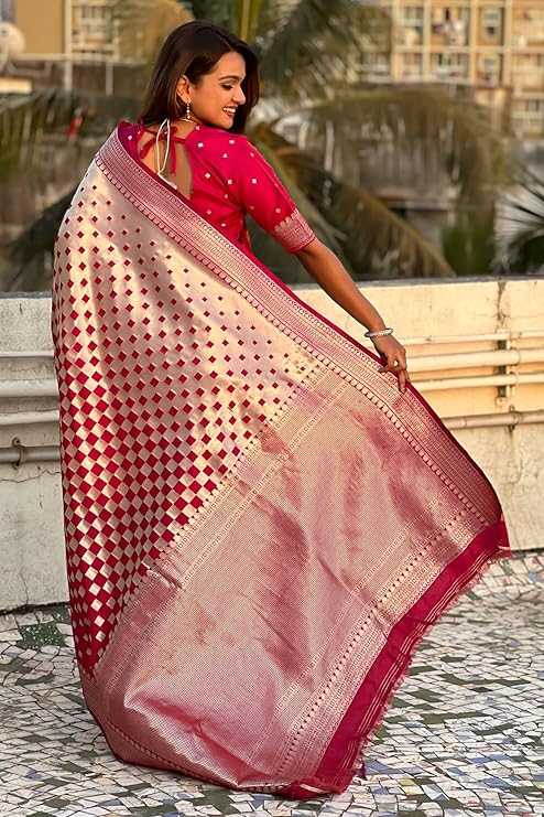 Ynf Banarasi Soft Silk RIN101 45203 Sarees Wedding Collections Festive Collections Wholesale Traditional Sarees Silk Sarees Zari Sarees Manufacturer