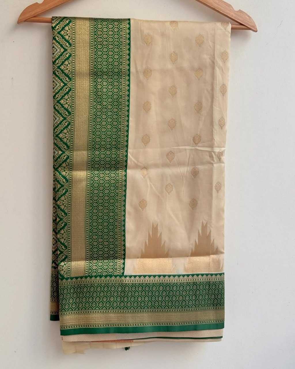 Ynf Banarasi Soft Silk RIN101 50206 Silk Sarees Festive Collections Wholesale Kerala Kasavu Sarees Gadwal Sarees Onam Collections Manufacturer