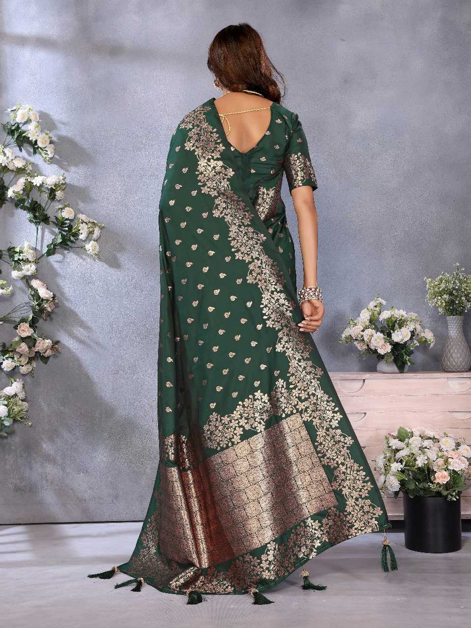 Ynf Banarasi Soft Silk RIN144 Kesar Silk Sarees Wedding Collections Festive Collections Wholesale Banarasi Silk Sarees Designer Silk Sarees Silk Sarees For Weddings Manufacturer