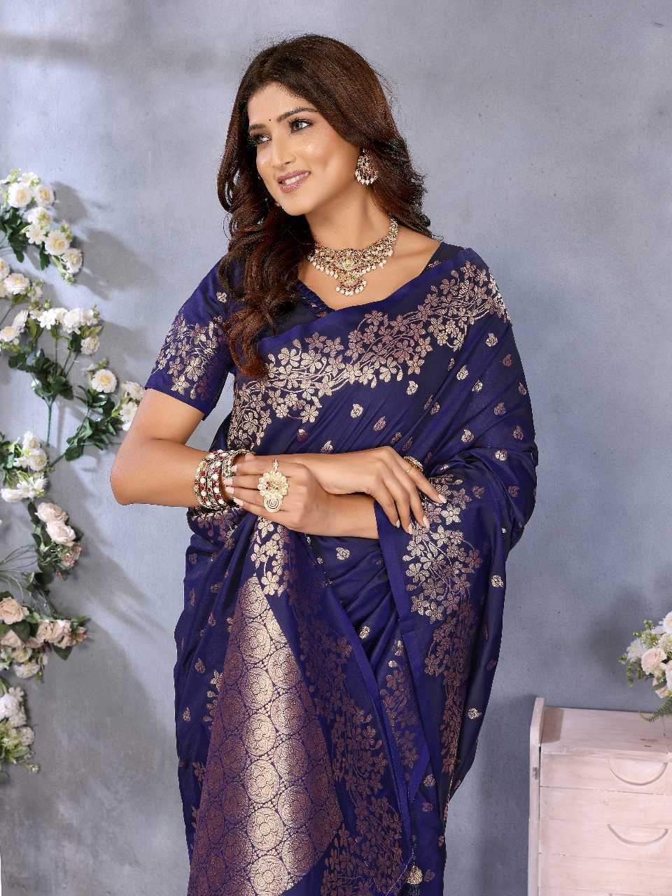 Ynf Banarasi Soft Silk RIN144 Kesar Silk Sarees Wedding Collections Festive Collections Wholesale Banarasi Silk Sarees Designer Silk Sarees Silk Sarees For Weddings Manufacturer