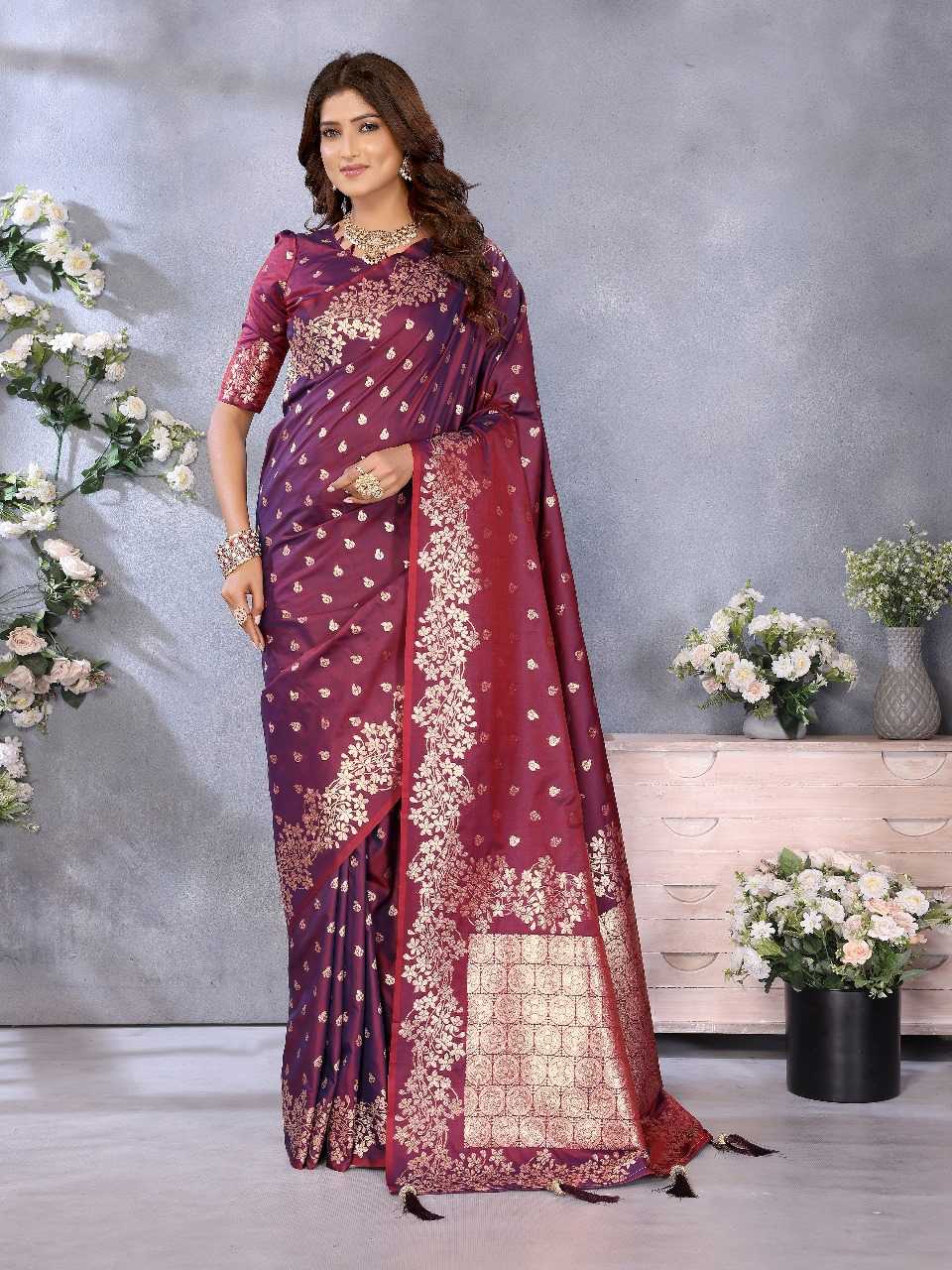 Ynf Banarasi Soft Silk RIN144 Kesar Silk Sarees Wedding Collections Festive Collections Wholesale Banarasi Silk Sarees Designer Silk Sarees Silk Sarees For Weddings Manufacturer