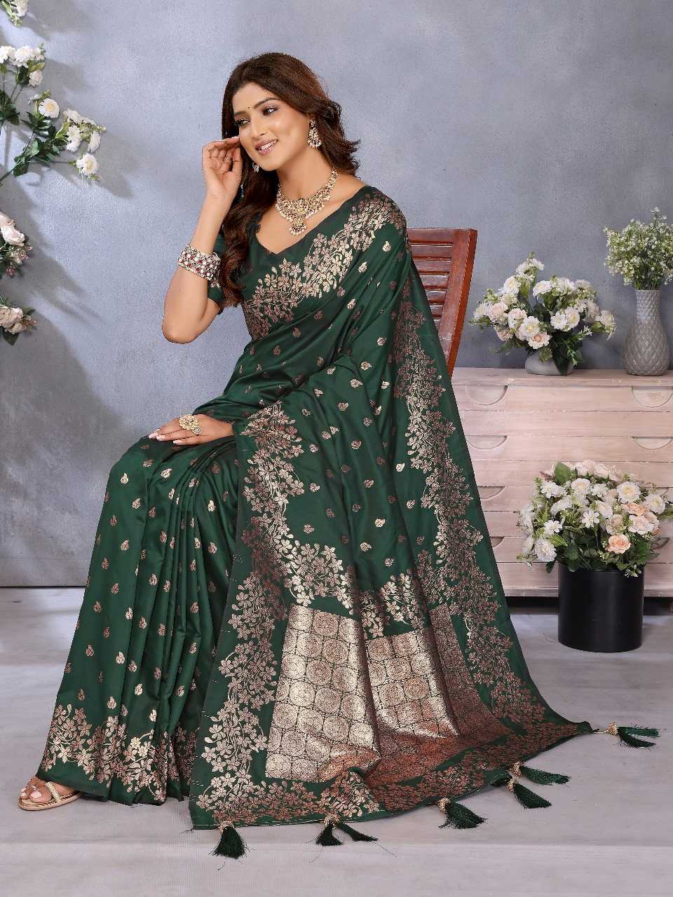 Ynf Banarasi Soft Silk RIN144 Kesar Silk Sarees Wedding Collections Festive Collections Wholesale Banarasi Silk Sarees Designer Silk Sarees Silk Sarees For Weddings Manufacturer