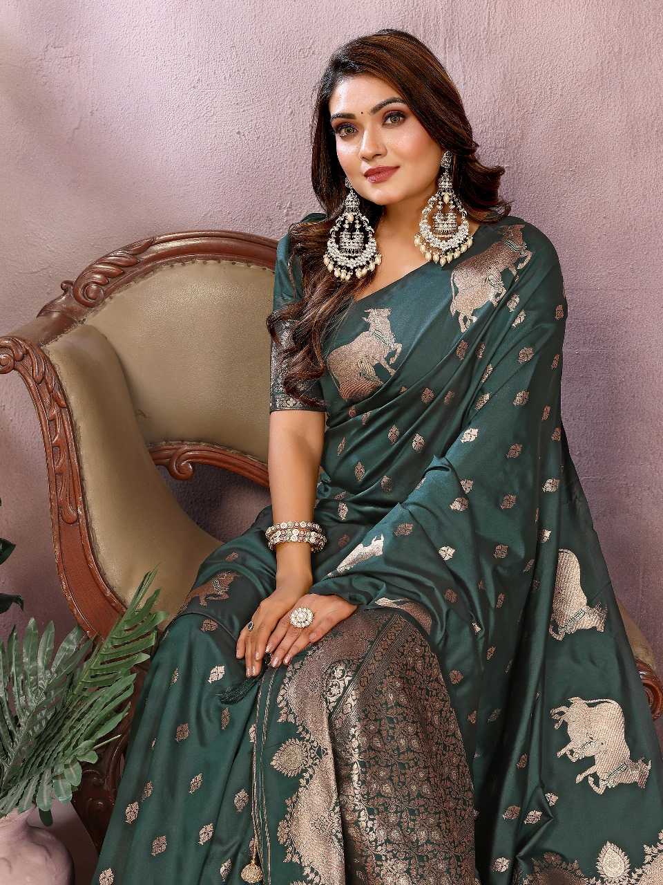 Ynf Banarasi Soft Silk RIN144 Manjari Silk Sarees Wedding Collections Festive Collections Wholesale Banarasi Silk Sarees Designer Silk Sarees Silk Sarees For Weddings Manufacturer