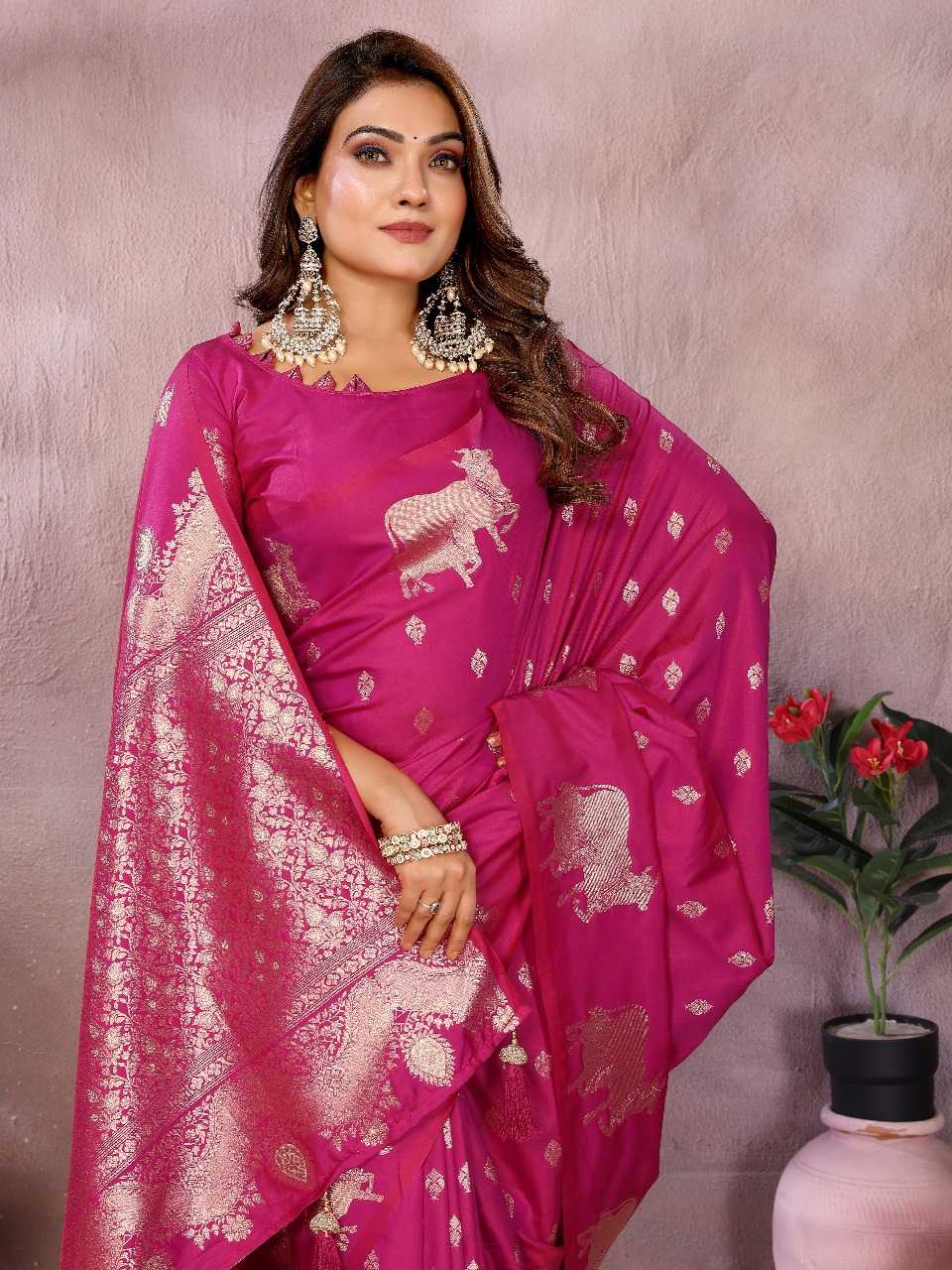 Ynf Banarasi Soft Silk RIN144 Manjari Silk Sarees Wedding Collections Festive Collections Wholesale Banarasi Silk Sarees Designer Silk Sarees Silk Sarees For Weddings Manufacturer