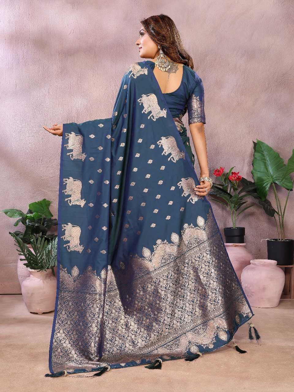 Ynf Banarasi Soft Silk RIN144 Manjari Silk Sarees Wedding Collections Festive Collections Wholesale Banarasi Silk Sarees Designer Silk Sarees Silk Sarees For Weddings Manufacturer