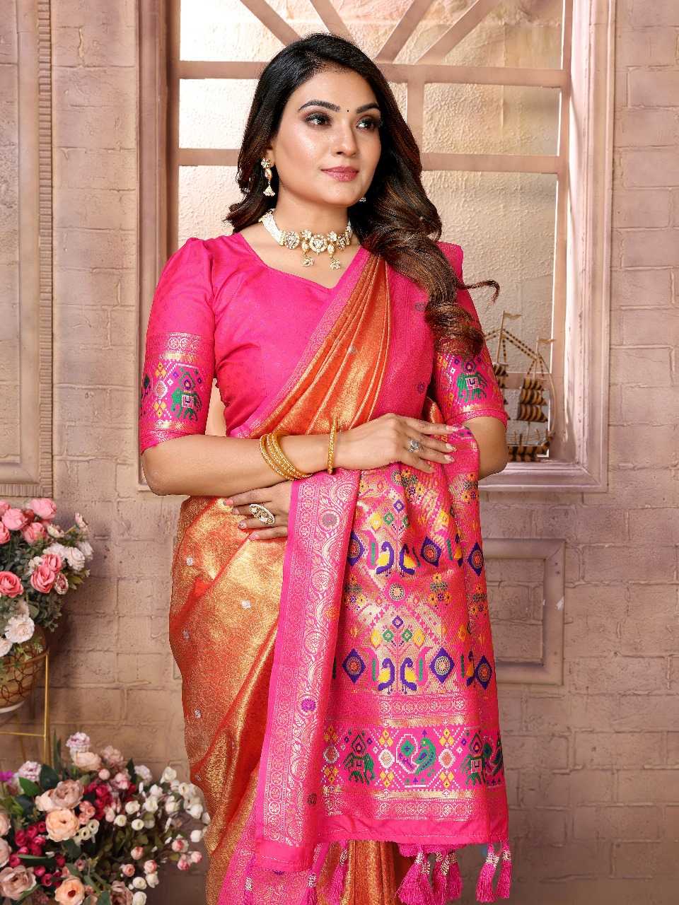 Ynf Banarasi Soft Silk RIN144 Vimla Silk Sarees Wedding Collections Festive Collections Wholesale Banarasi Silk Sarees Paithani Sarees Designer Silk Sarees Manufacturer