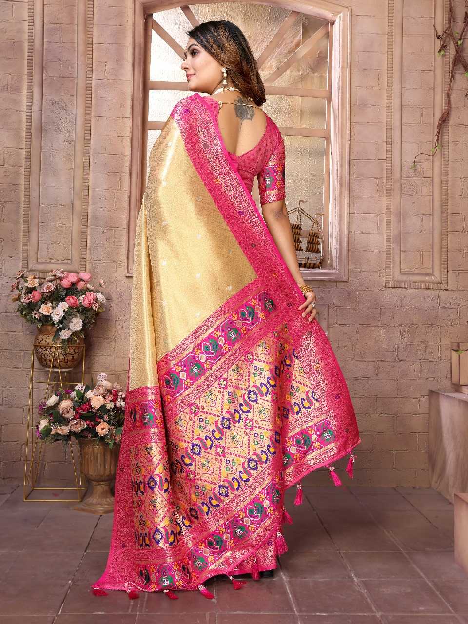 Ynf Banarasi Soft Silk RIN144 Vimla Silk Sarees Wedding Collections Festive Collections Wholesale Banarasi Silk Sarees Paithani Sarees Designer Silk Sarees Manufacturer