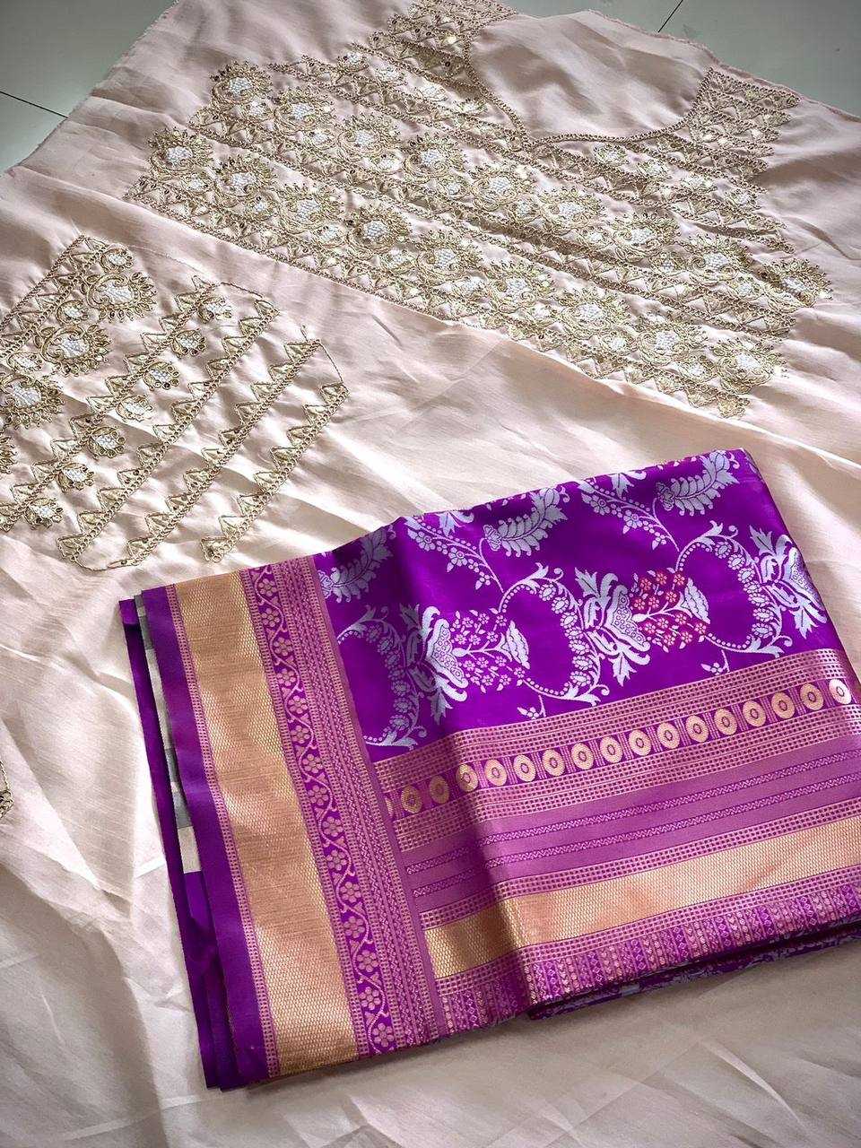 Ynf Banarasi Soft Silk RIN188 Roopam8 Sarees Wedding Collections Festive Collections Wholesale Embroidered Sarees Silk Sarees Sarees With Blouse Manufacturer