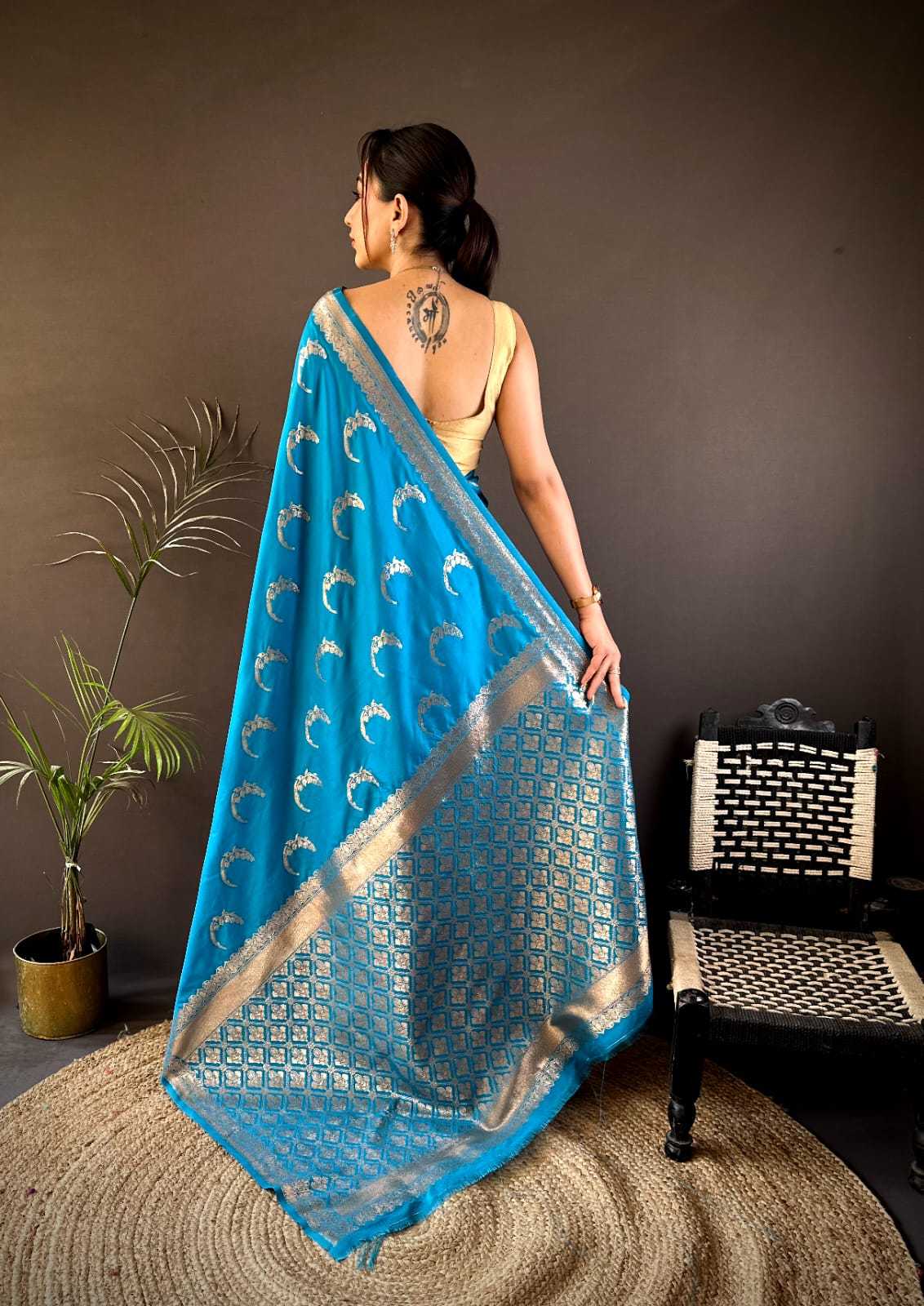 Ynf Banarasi Soft Silk RIN209 Noor Silk Sarees Wedding Collections Wholesale Banarasi Silk Sarees Designer Silk Sarees Silk Sarees For Weddings Manufacturer